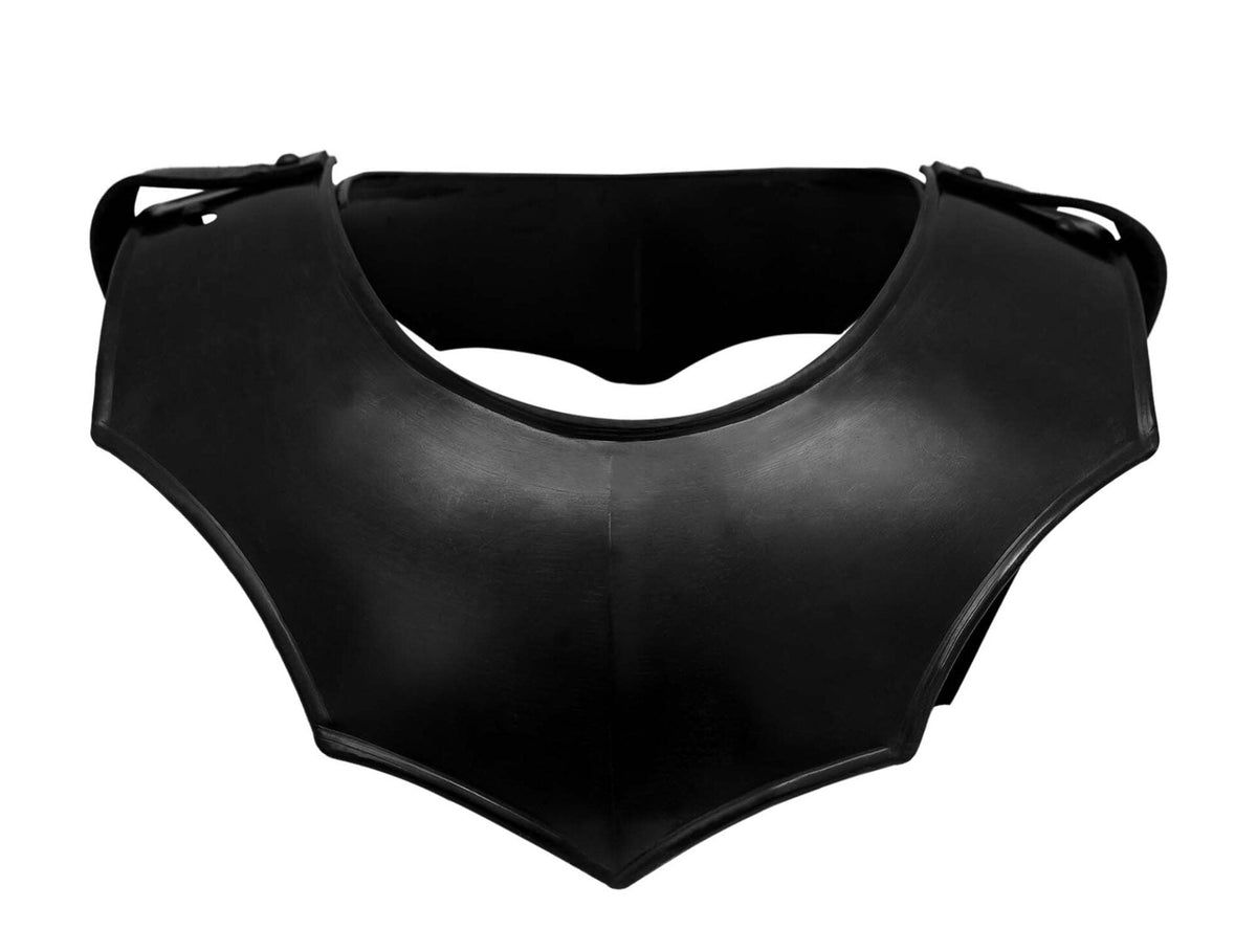 Imagen única de: Medieval Knightly Avenger Steel Gorget - Discontinued