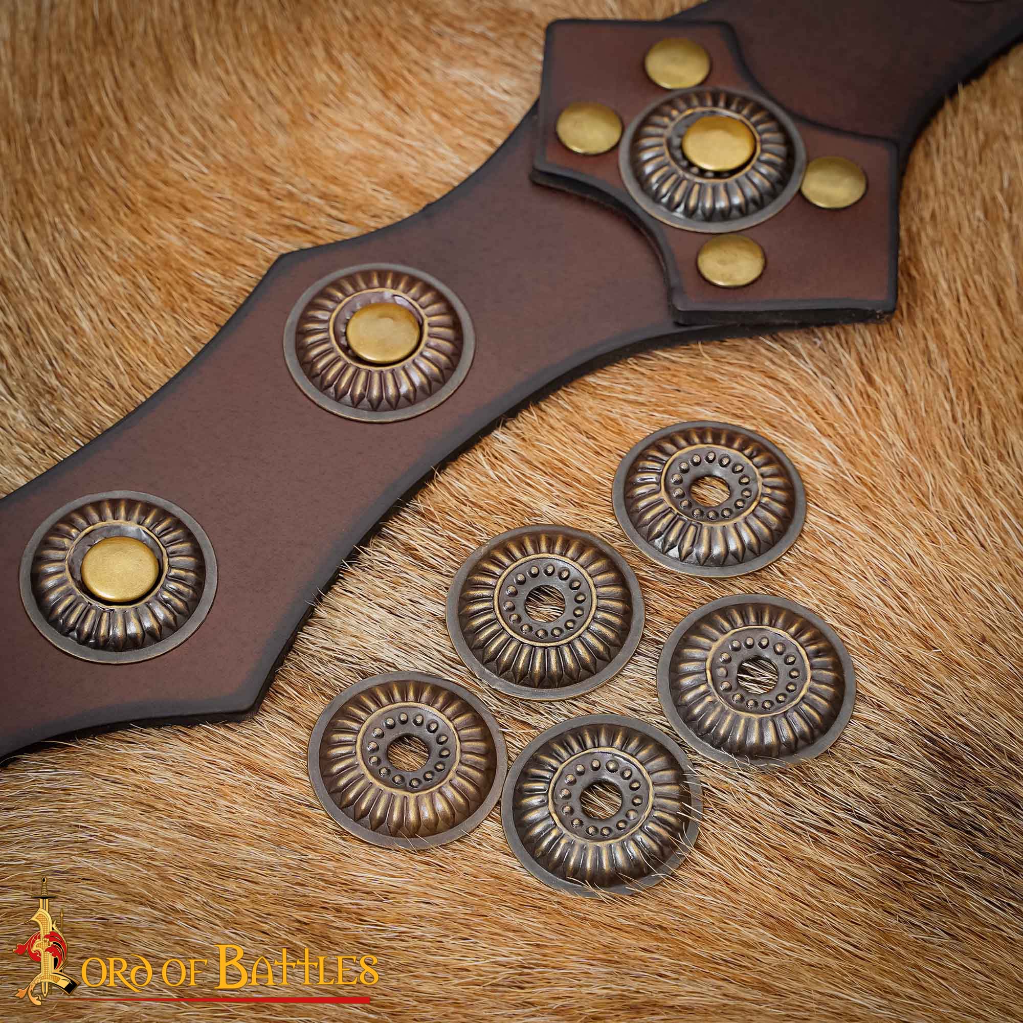 Juego de 5 Arandelas de Latón - Arandela Decorativa Acabado Envejecido - Imagen 5
