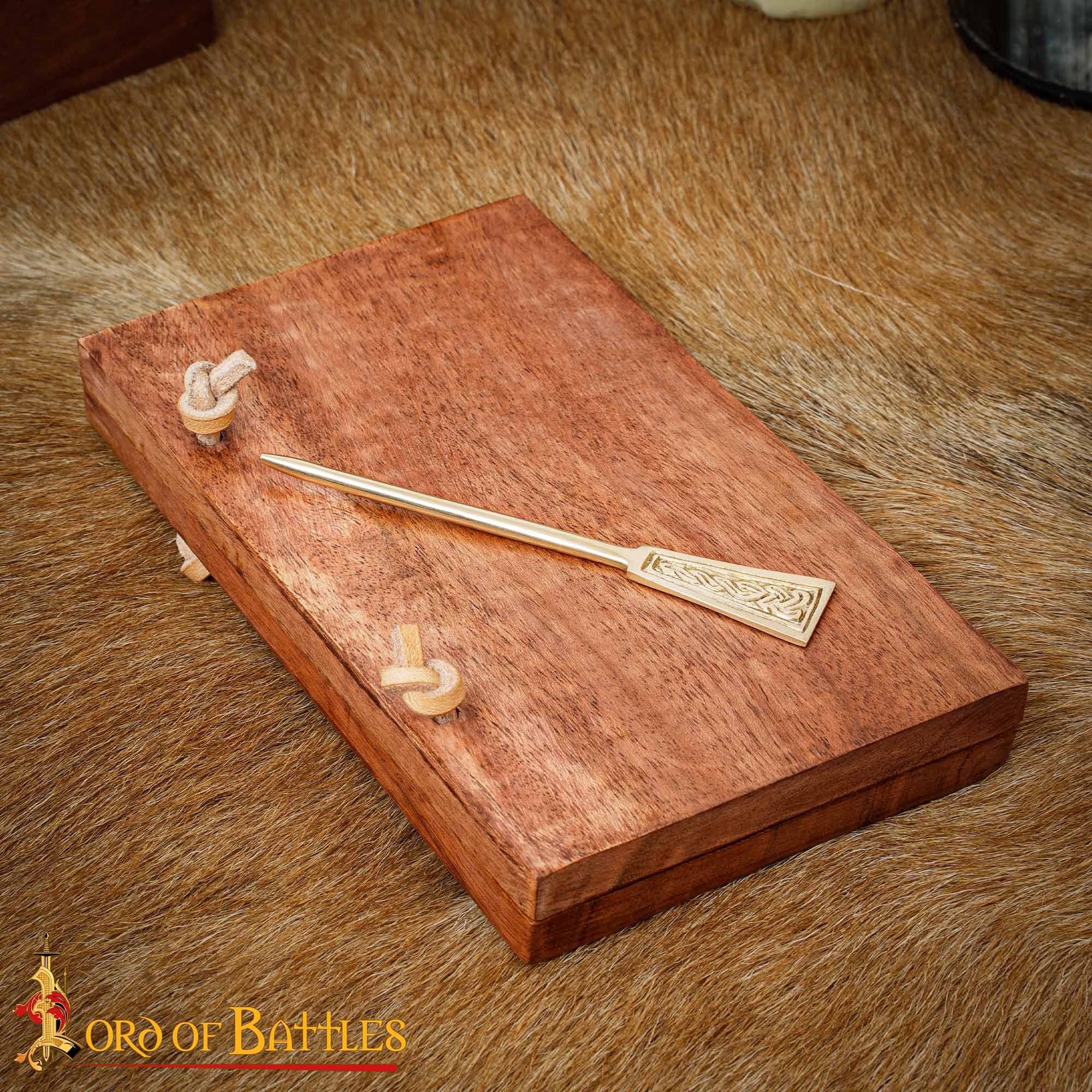 Imagen única de: Tabla de Cera Medieval de Madera con Estilete de Latón