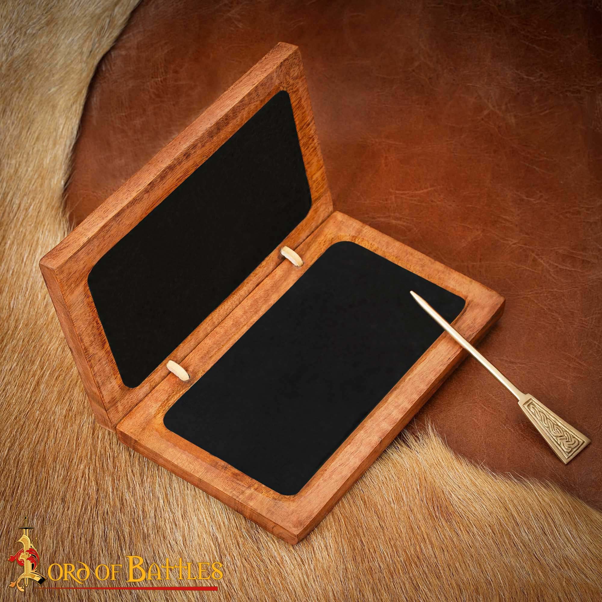 Imagen única de: Tabla de Cera Medieval de Madera con Estilete de Latón