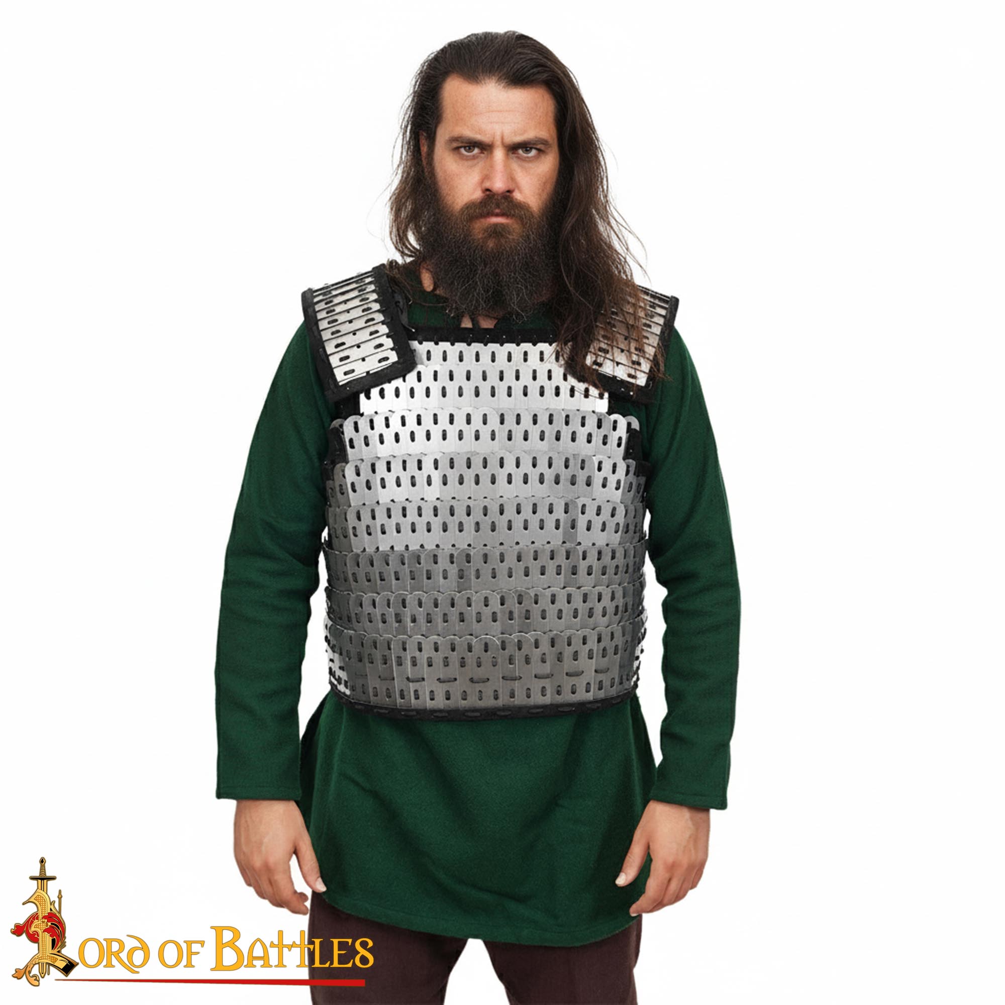 Armadura lamelar BIRKA - Vikinga para LARP (L/M/XL) - imagen 3