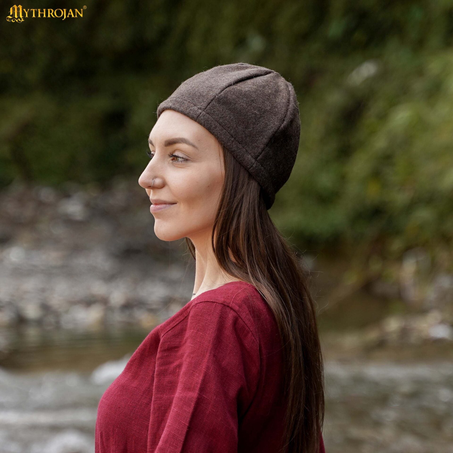 Gorro vikingo Birka — 100% lana reciclada (350 g/m²) - imagen 6