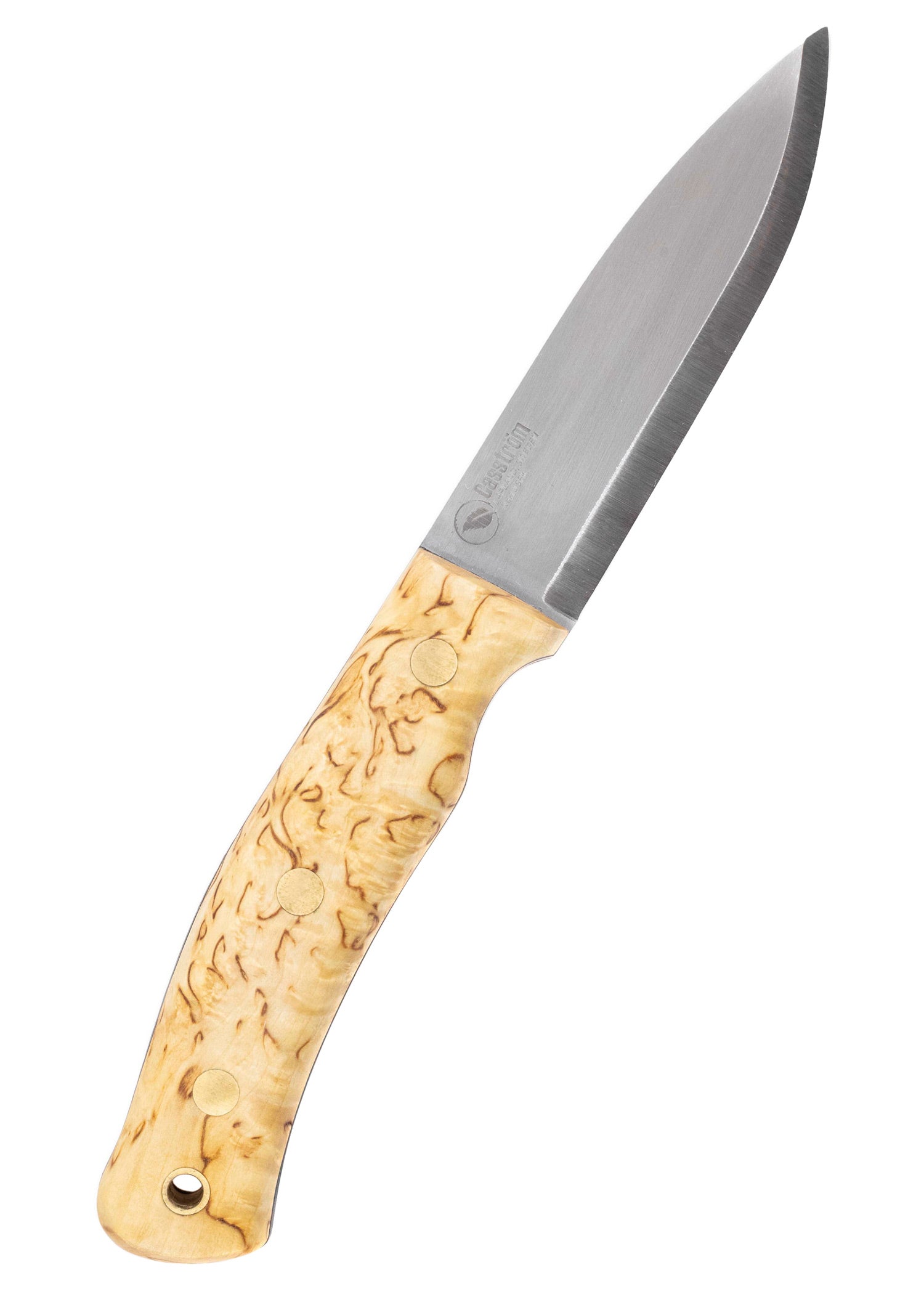Imagen única de: Cuchillo Forestal Sueco N.º 10, Abedul Rizado, Casström