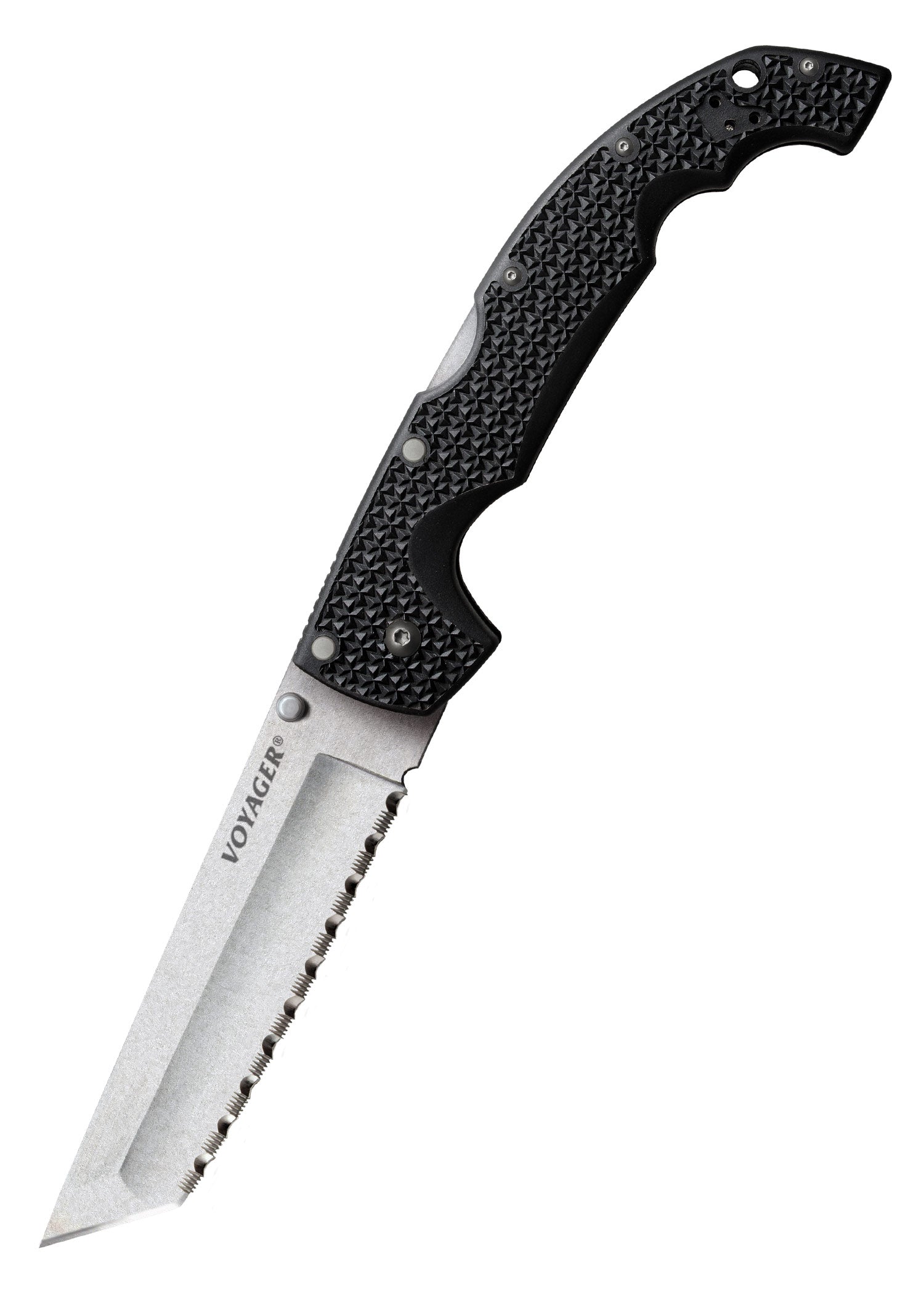 Imagen única de: Navaja De Bolsillo Voyager Tanto Xl, Filo Dentado, Aus 10A