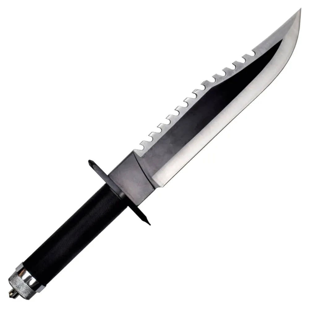 Imagen única de: Cuchillo Decorativo Inspirado en Rambo II – Réplica de Supervivencia