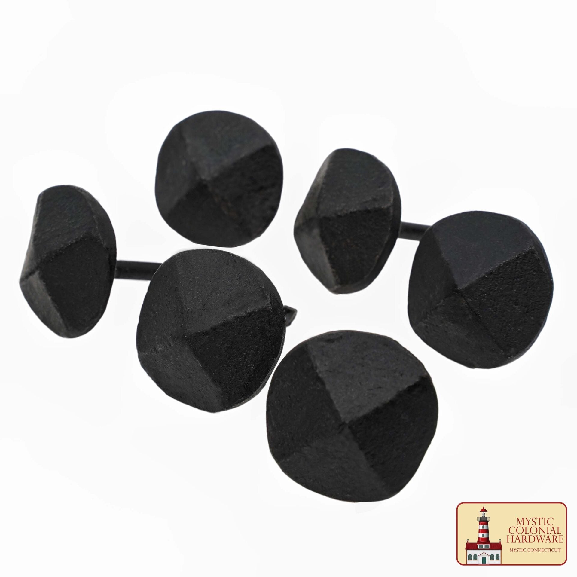 Clavos decorativos de hierro, forjados a mano, acabado ennegrecido con aceite natural - imagen 5