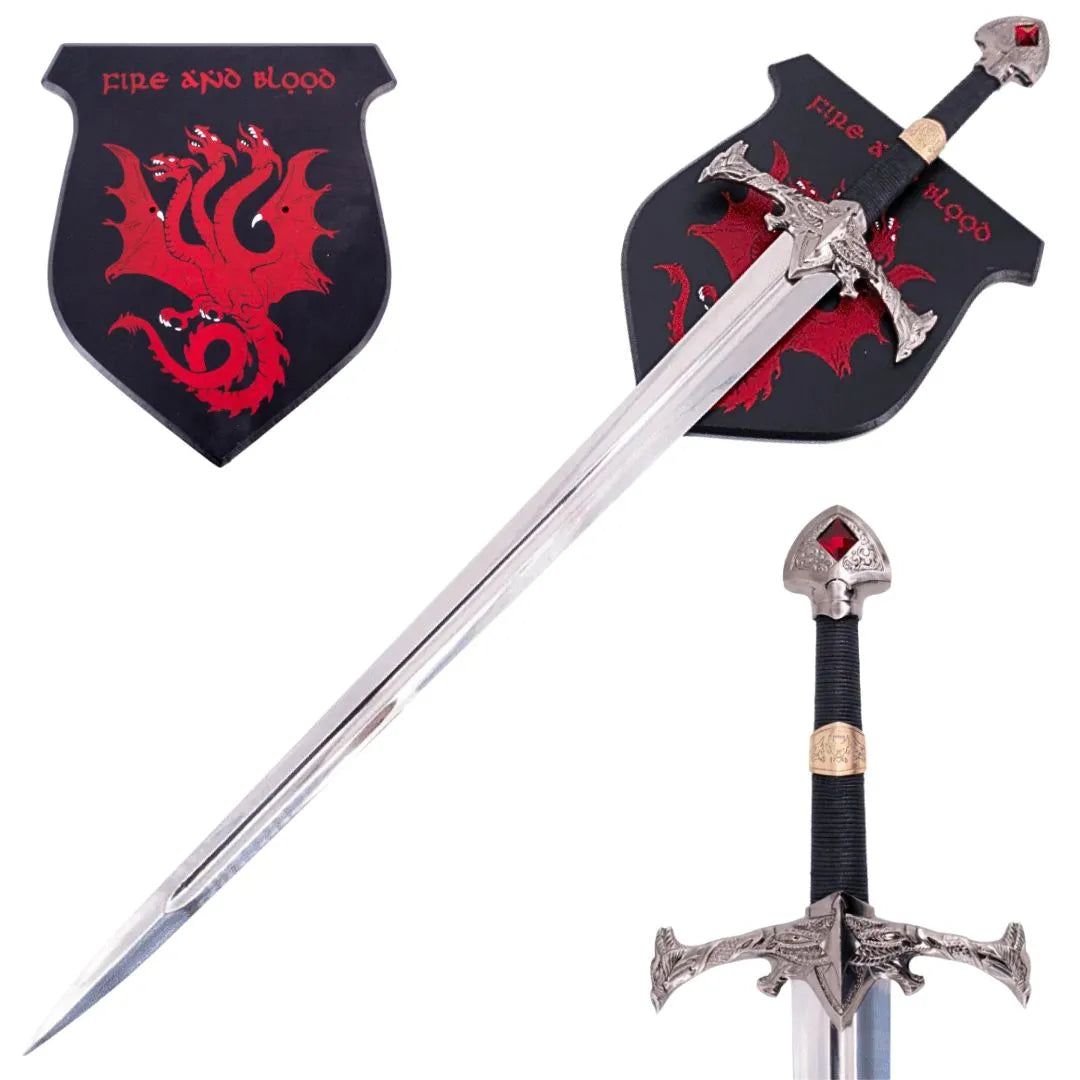 Imagen única de: Espada O Black Fire De Aegon Targaryen O Aegon El Conquistador House Of Dragon