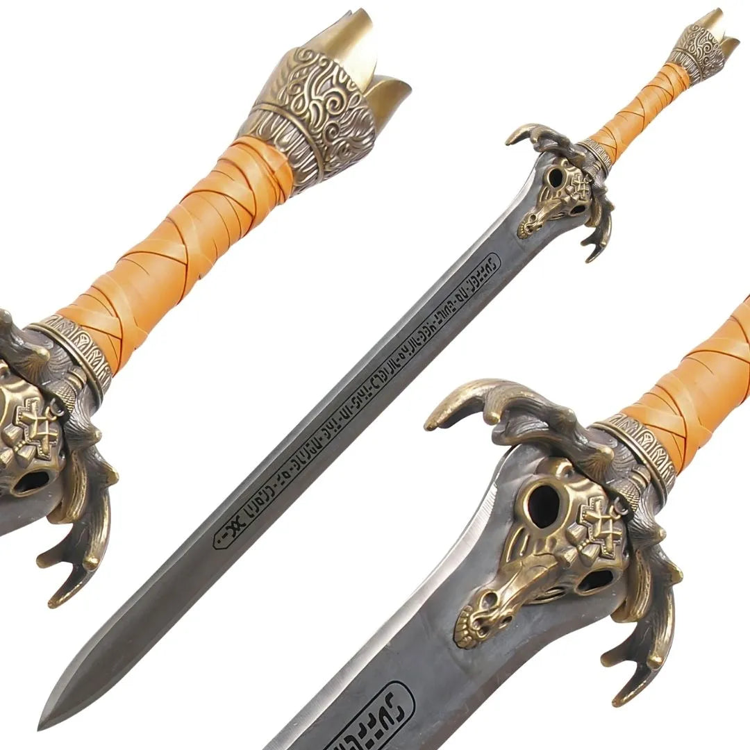 Imagen única de: Espada del Padre de Conan el Bárbaro Decorativa de Acero - Espadas de Cine