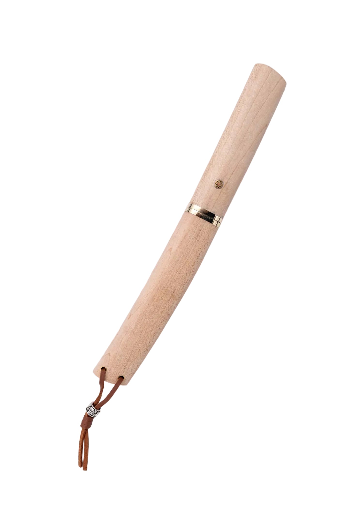 Cuchillo Tanto con Mango de Ébano cerrado – Acero Damasco VG10