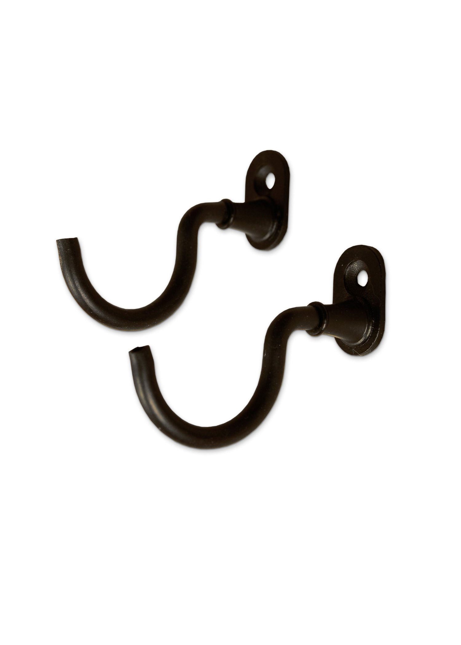 Imagen única de: Ganchos De Pared Para Espada, Negros, Par