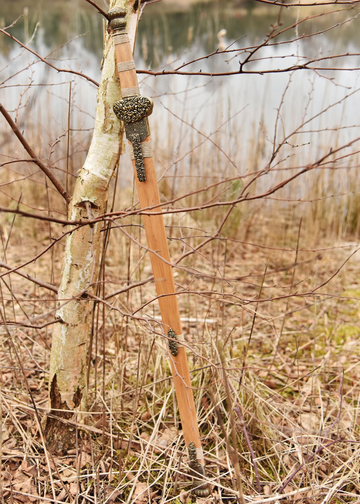 Imagen única de: Espada Shaolin Dharma, Afilada