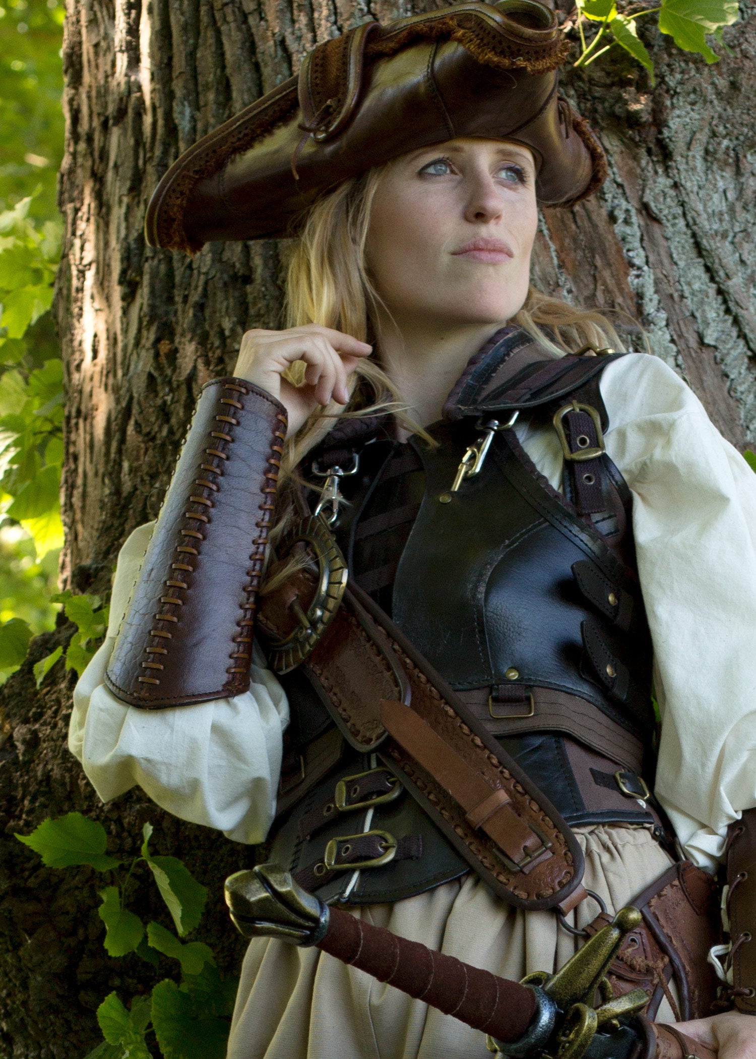 Imagen única de: Brazales Squire, Marrón, Par