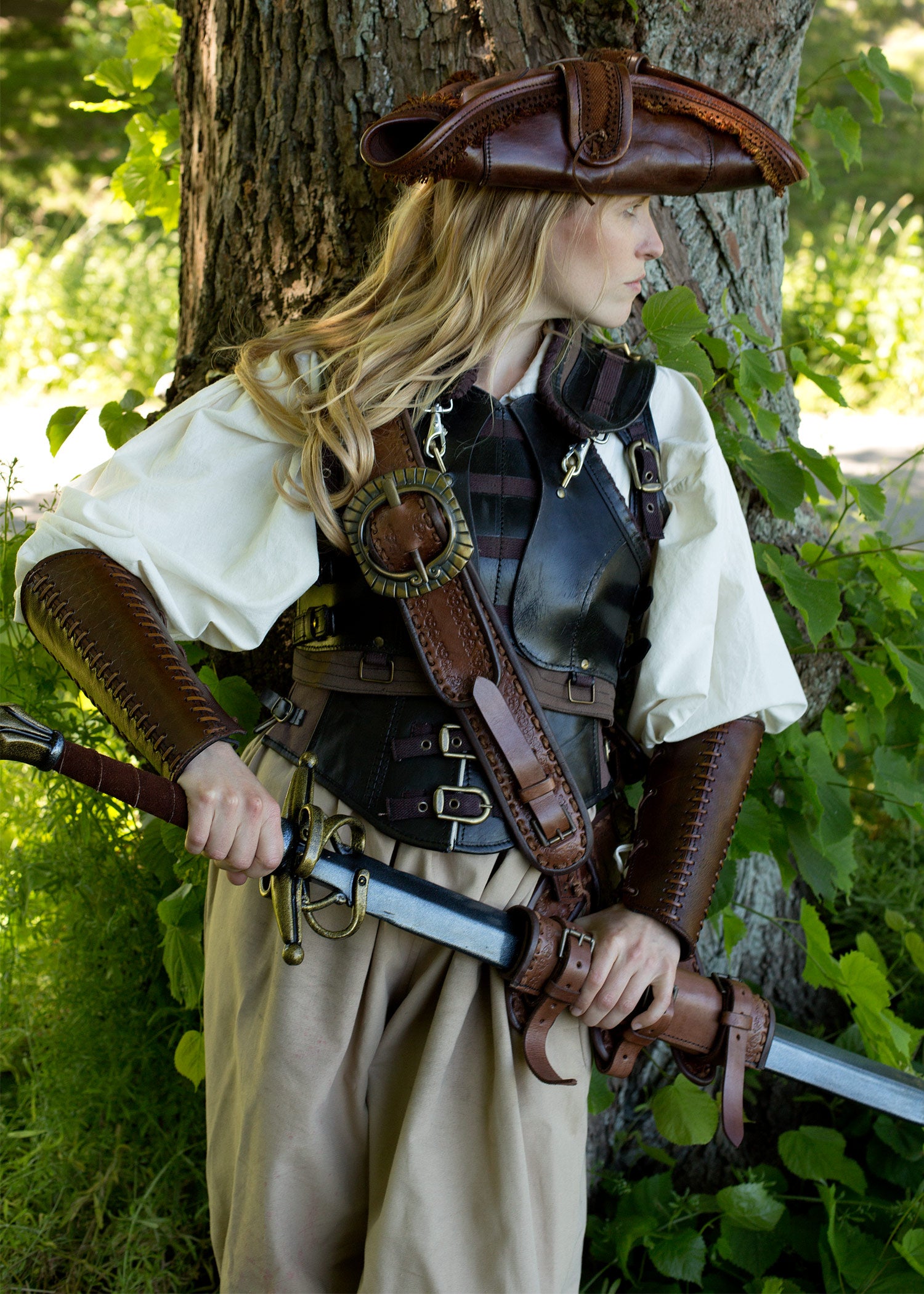 Imagen única de: Brazales Squire, Marrón, Par