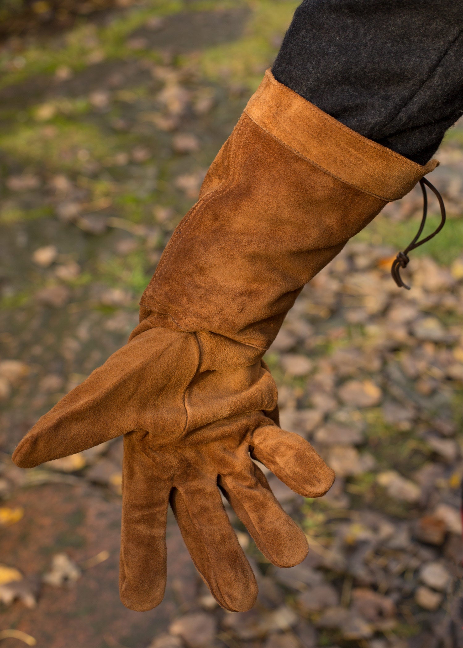 Imagen única de: Guantes De Ante, Marrón