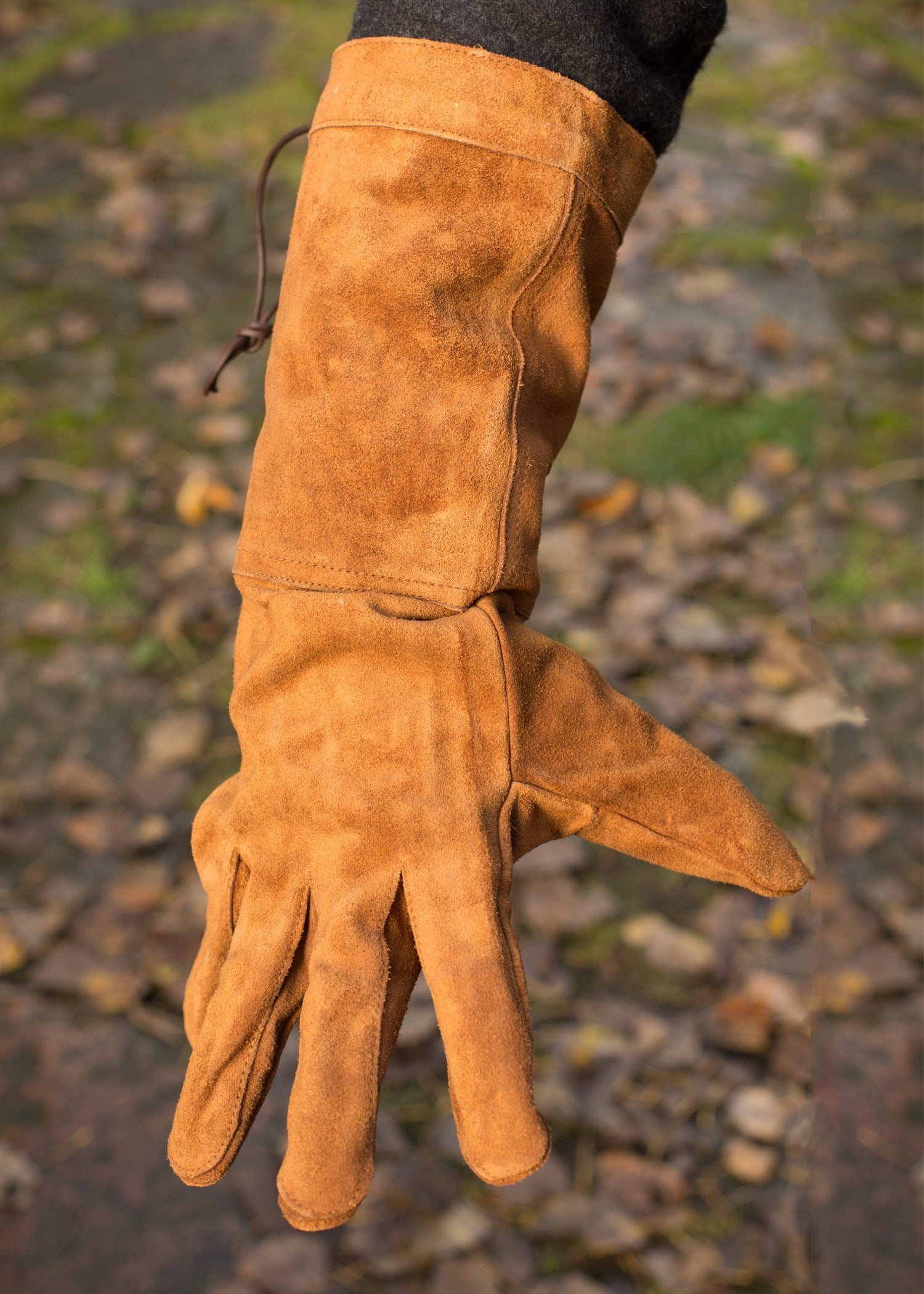 Imagen única de: Guantes De Ante, Marrón