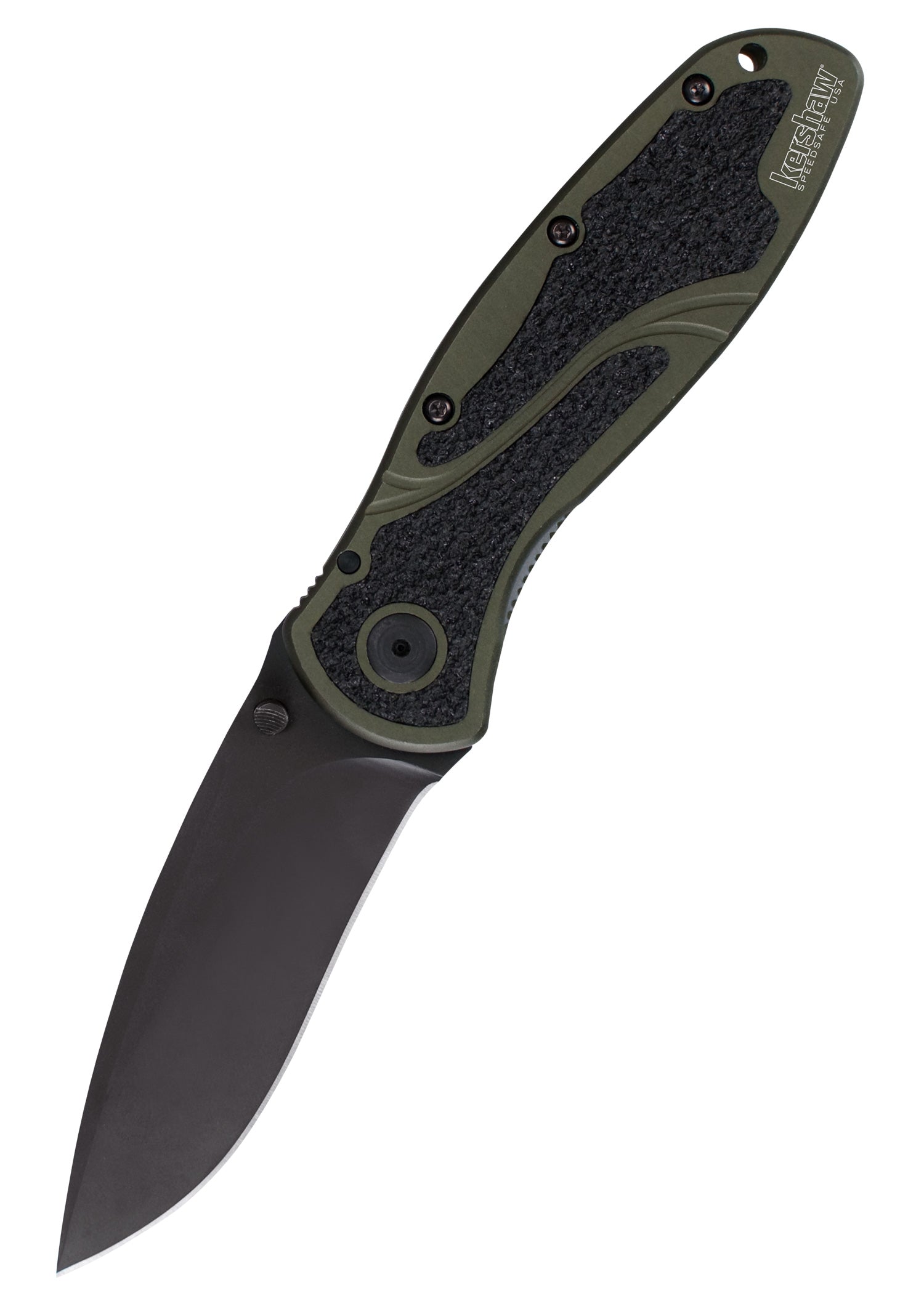 Imagen única de: Navaja Kershaw Blur, Verde Oliva Y Negro