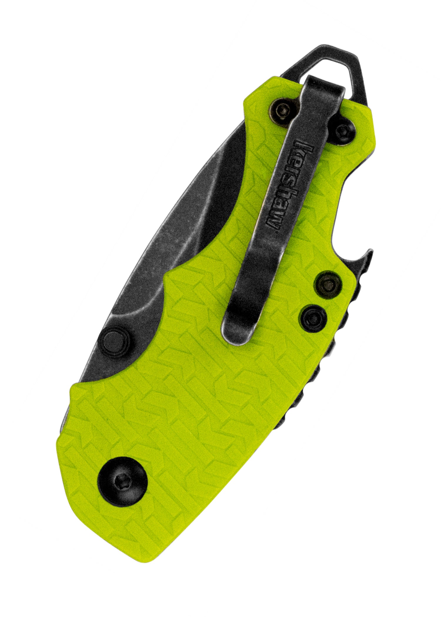 Imagen única de: Navaja Kershaw Shuffle, Verde Neón, Blackwash