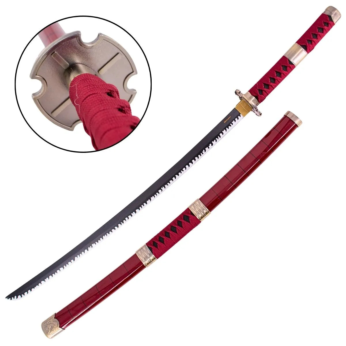 Imagen única de: Katana Sandai Kitetsu Hoja de Bambú de Zoro de One Piece