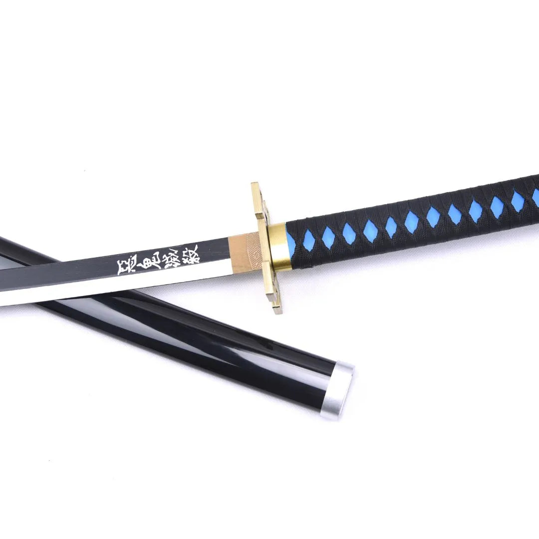 Katana Decorativa de Bambú Muichiro Tokito de Demon Slayer