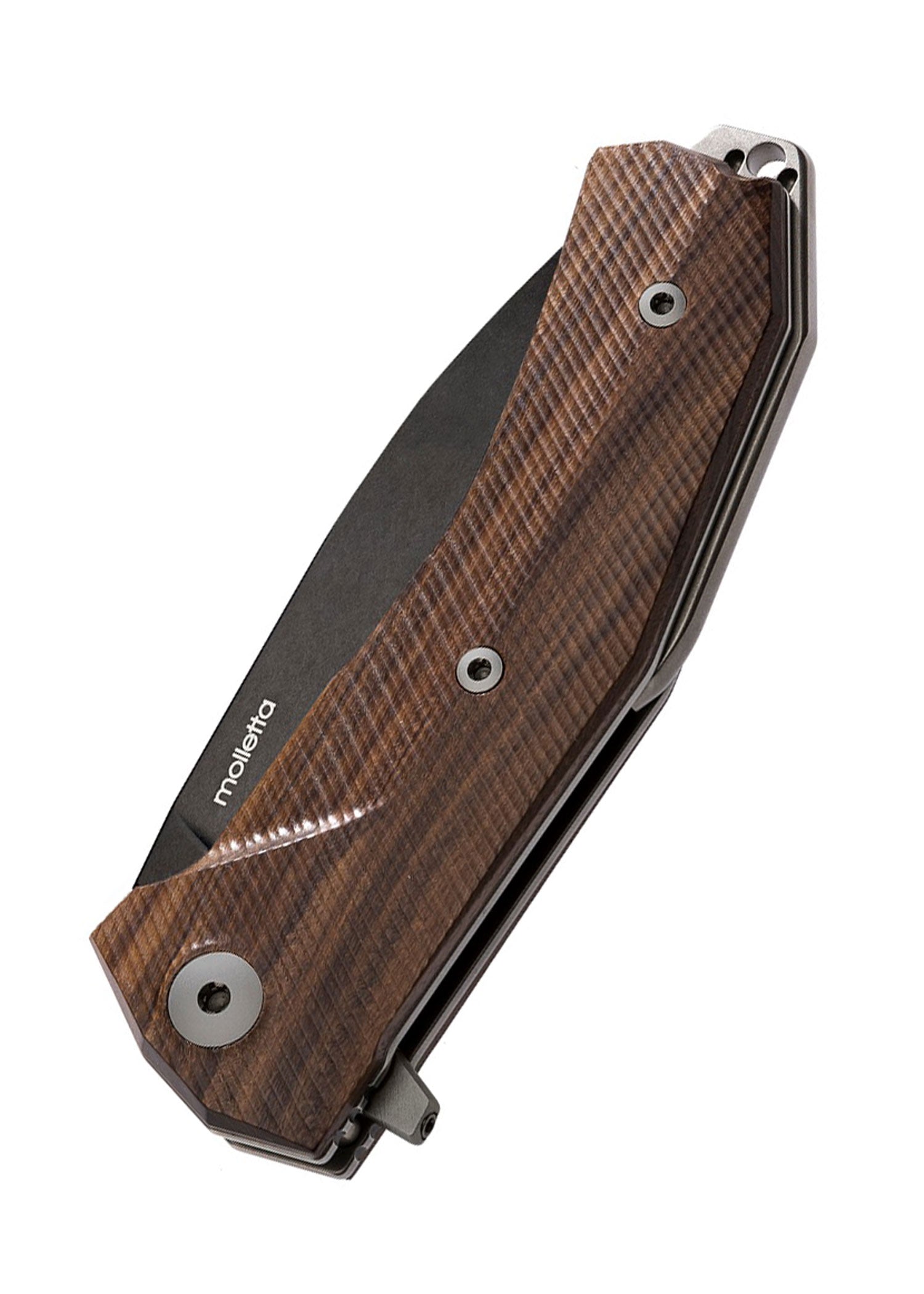 Imagen única de: Navaja De Bolsillo Kur, Santos, Negra, Lionsteel