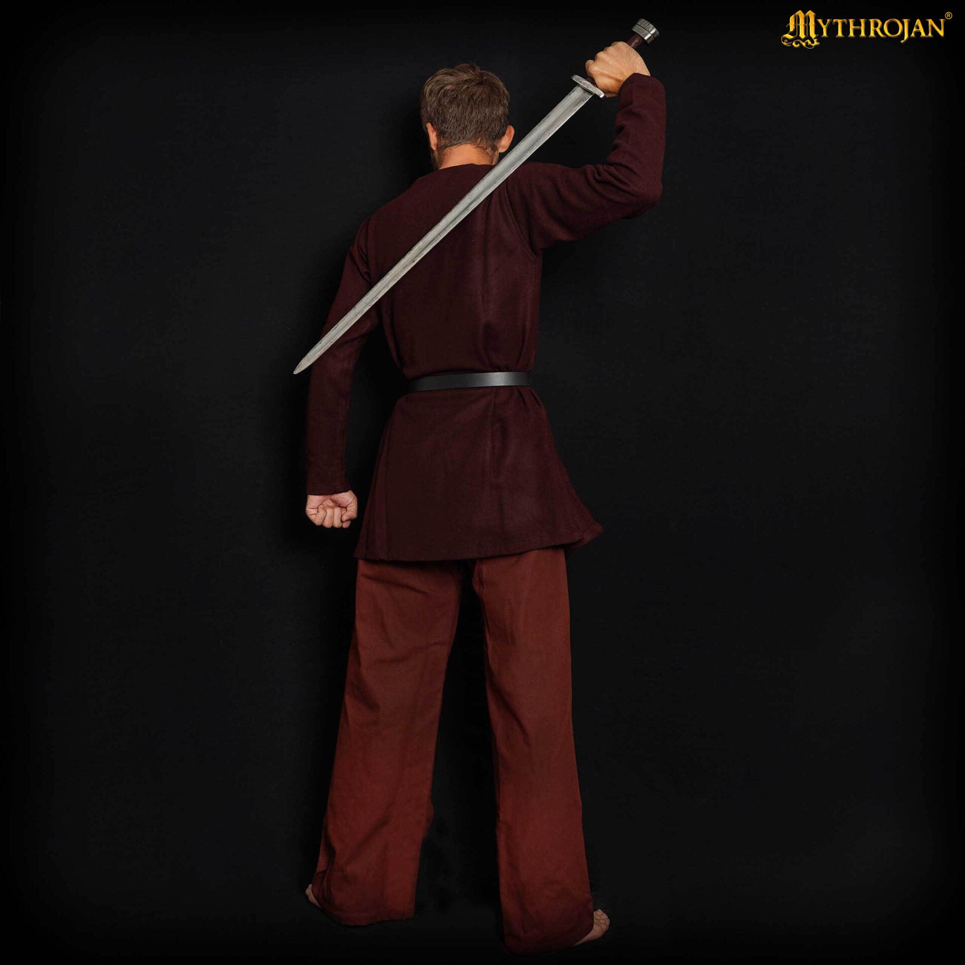 Pantalones vikingos de algodón para recreación y LARP - imagen 17