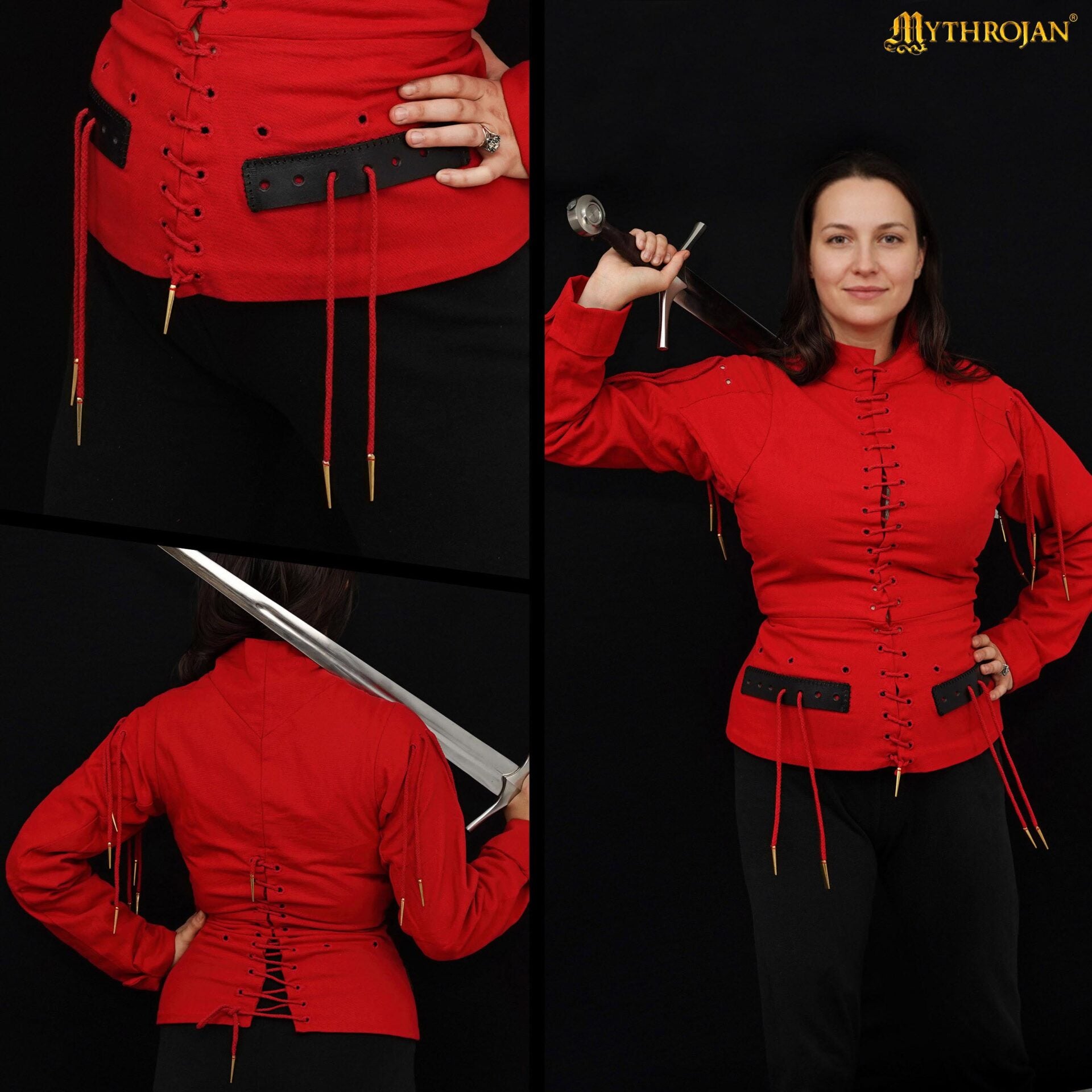 Jubón de armar «El Caballero» — chaqueta acolchada para LARP, entrenamiento y escena - imagen 57