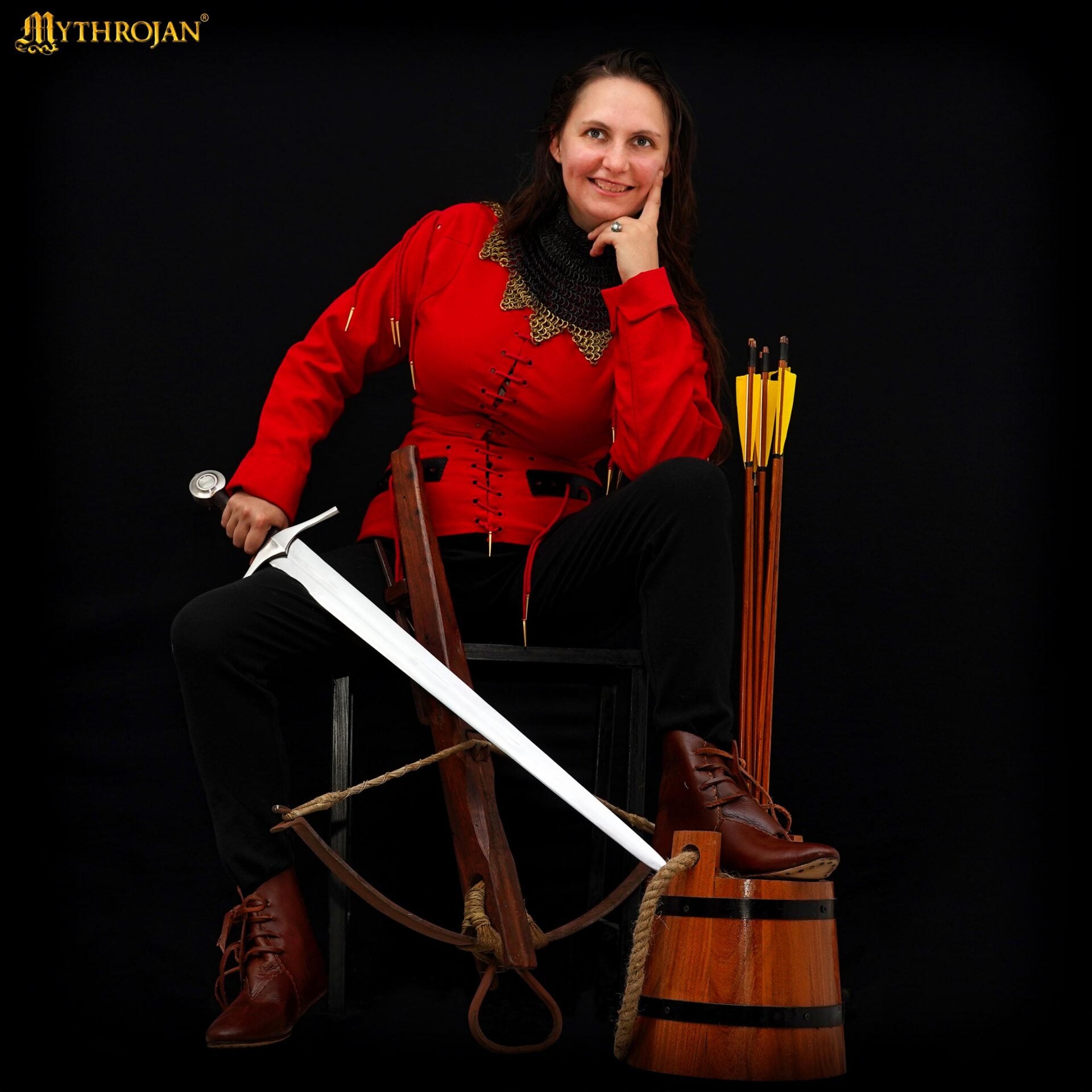 Jubón de armar «El Caballero» — chaqueta acolchada para LARP, entrenamiento y escena - imagen 51
