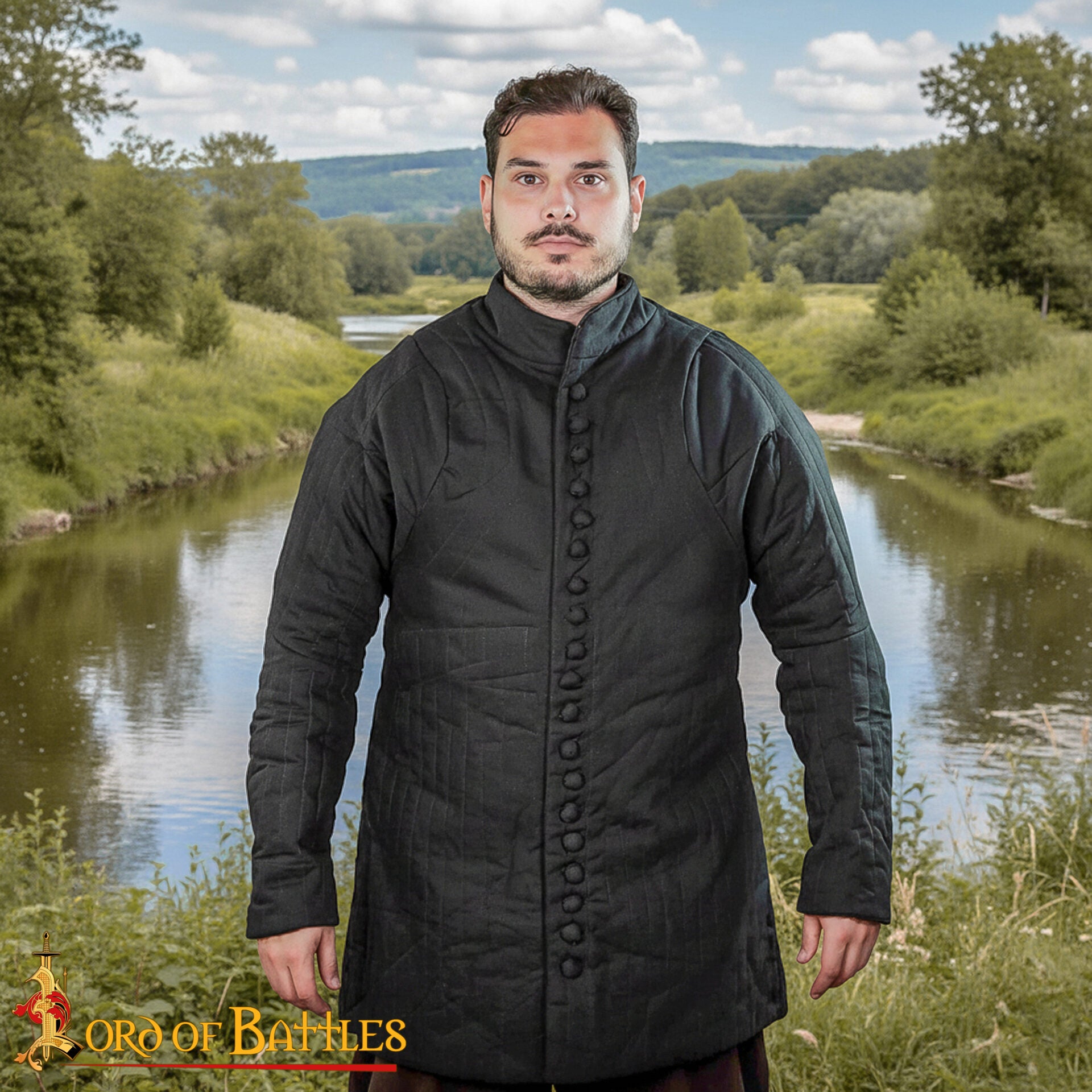 Gambesón medieval siglo XIV Tipo 6 - Acolchado
