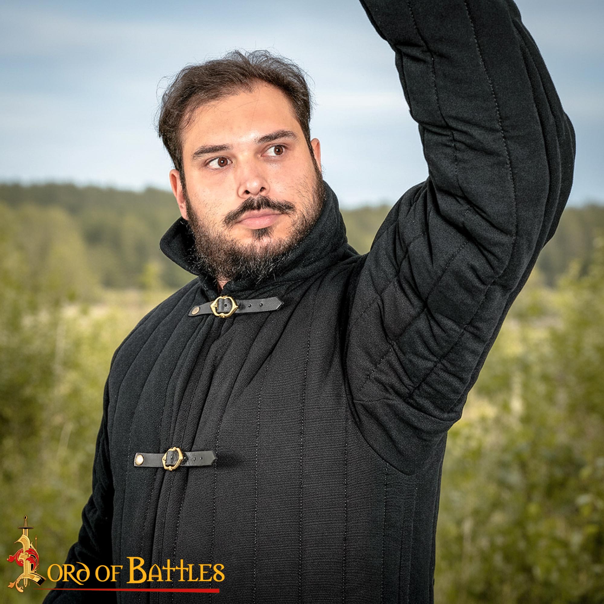 Gambesón acolchado Tipo 10 — Cota acolchada medieval - imagen 18