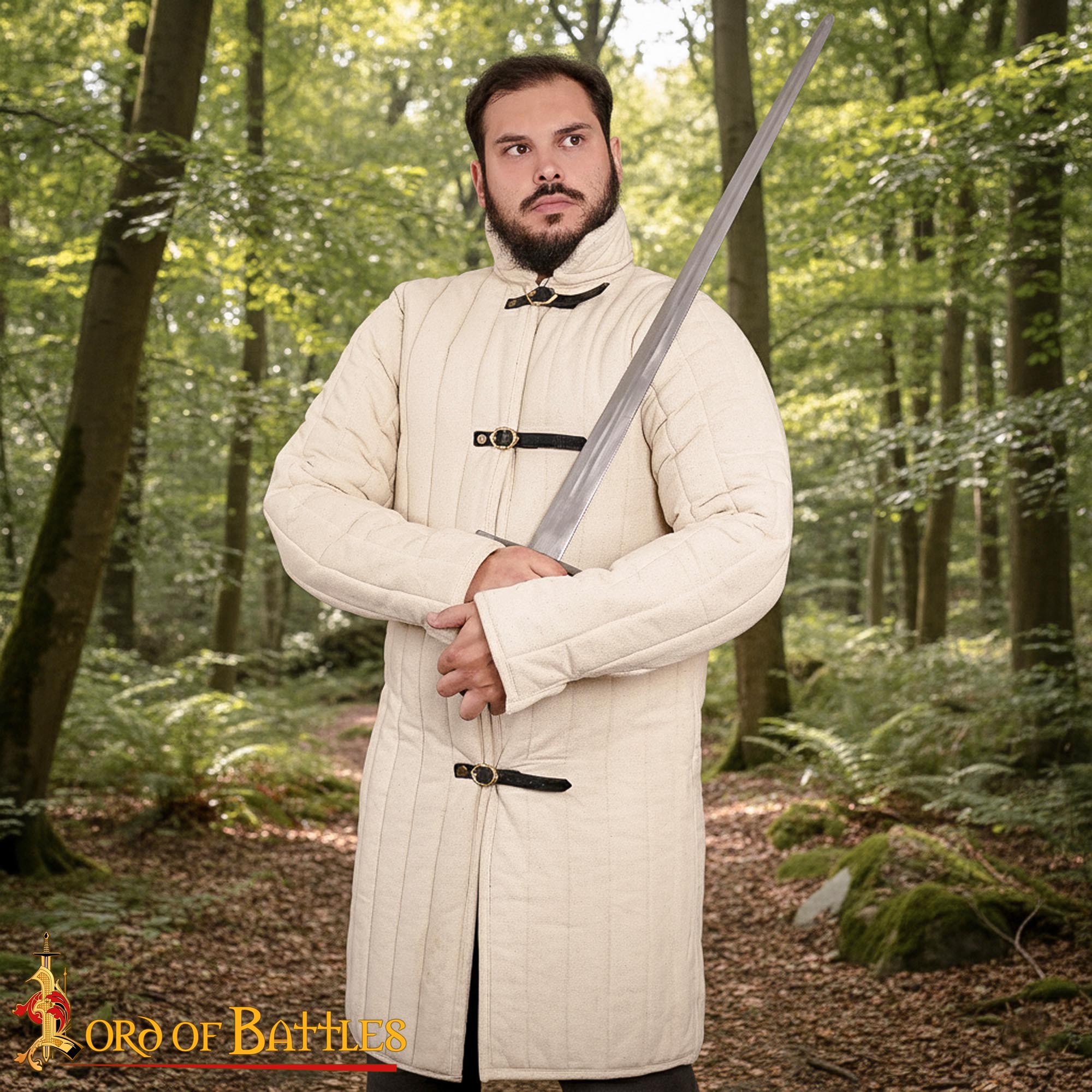 Gambesón acolchado Tipo 10 — Cota acolchada medieval