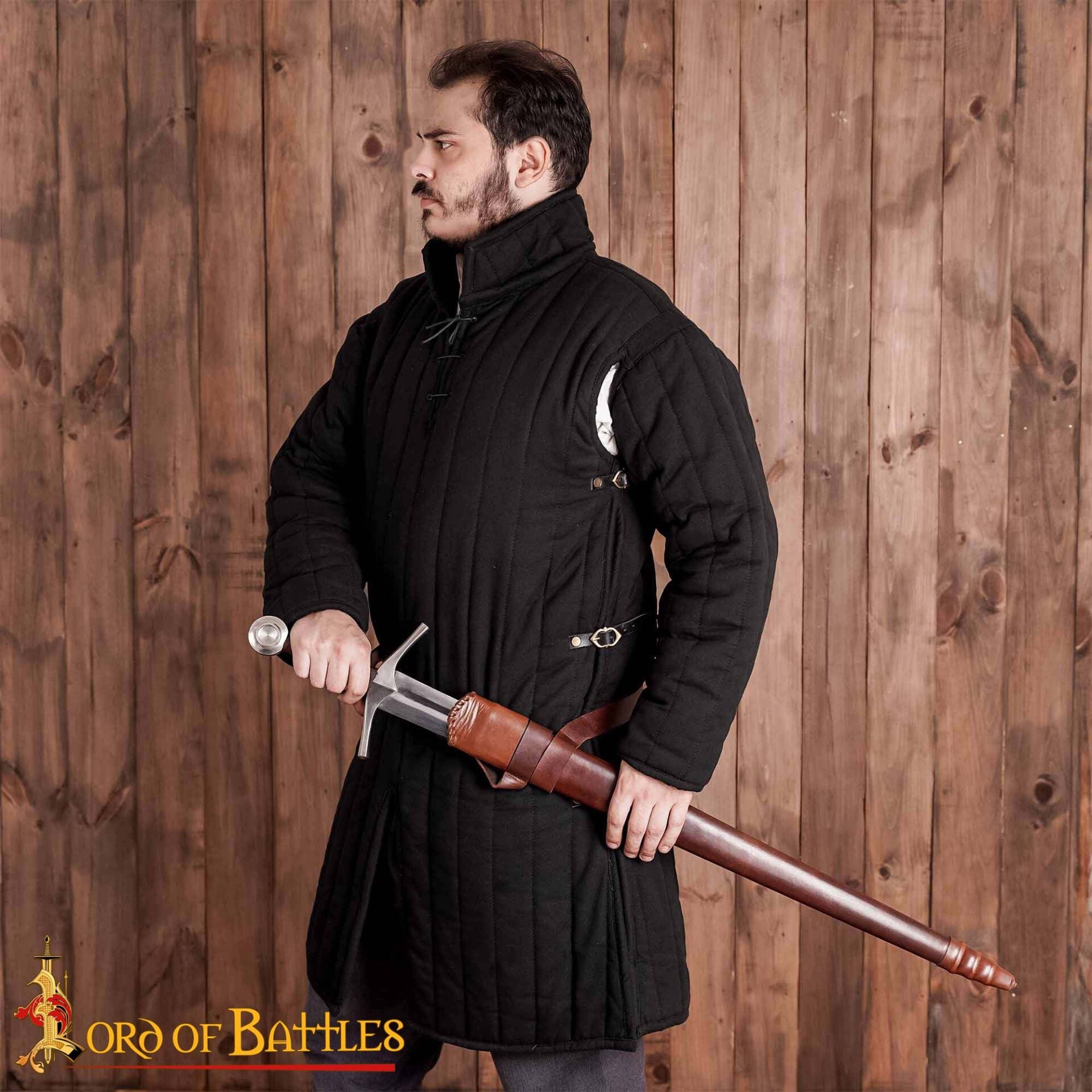 Hoja Medieval Tipo Xvi de Tipología Oakeshott Templada con Vaina de Cuero - Imagen 2