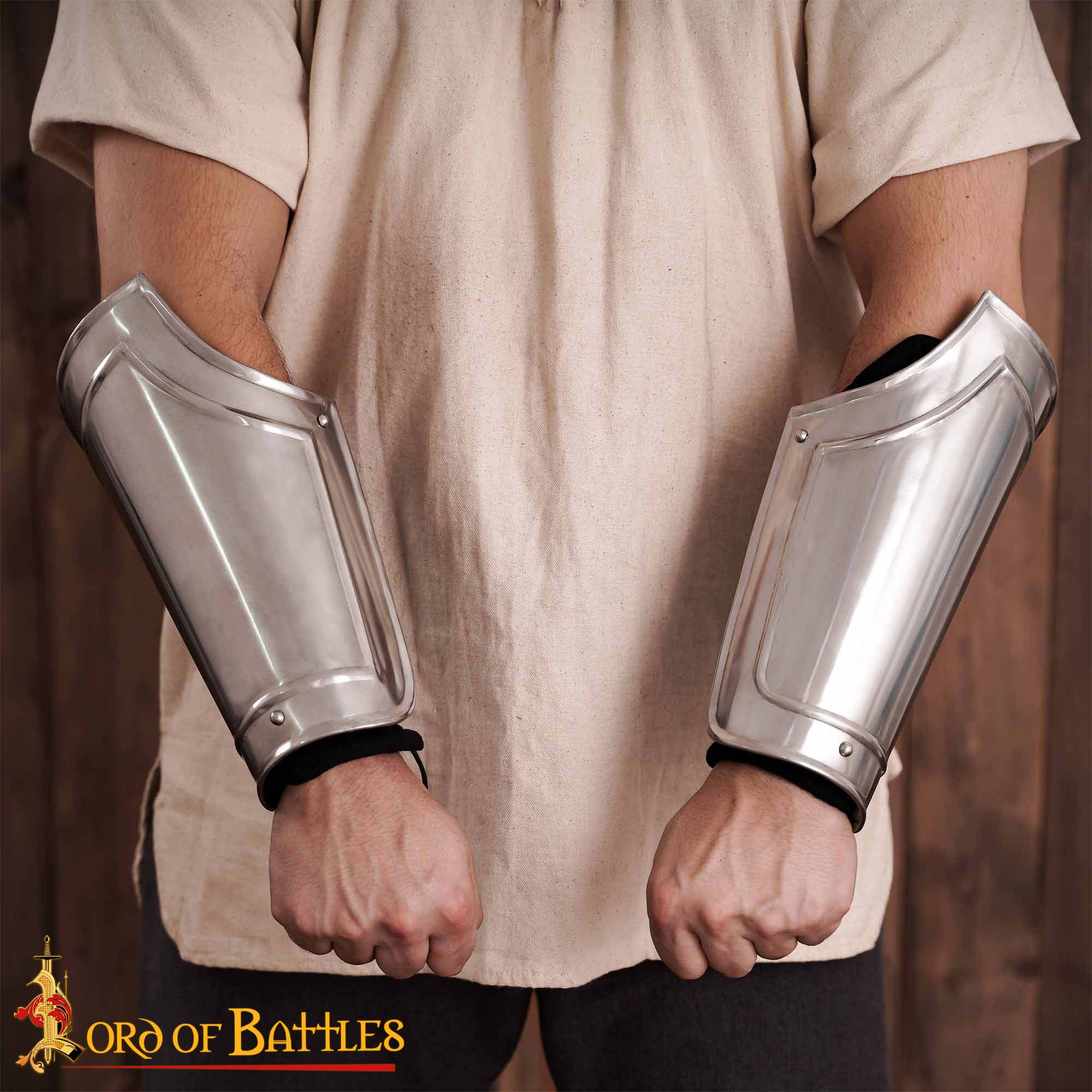 Imagen única de: Brazales Medievales Fantasía Simple, Polaco