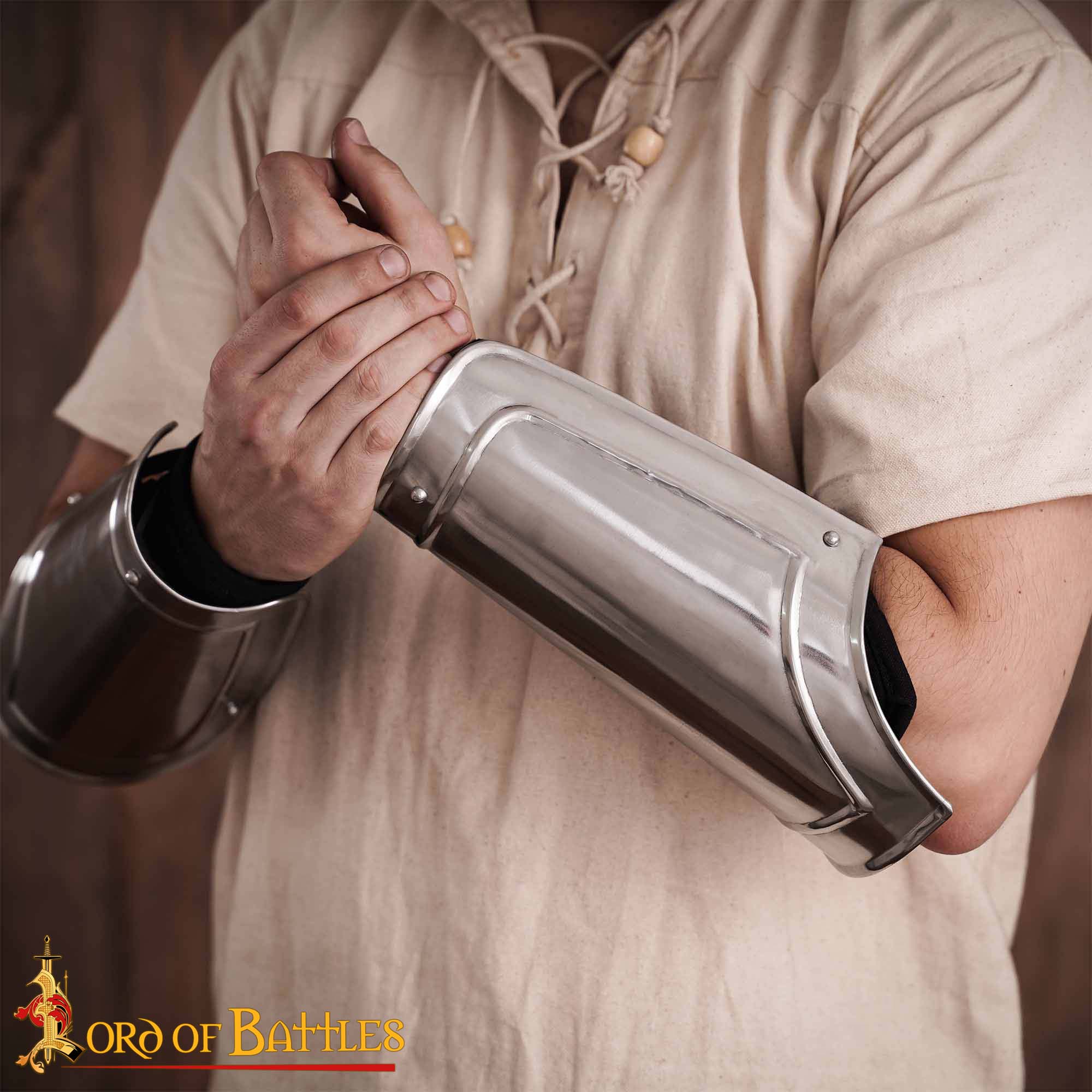 Imagen única de: Brazales Medievales Fantasía Simple, Polaco