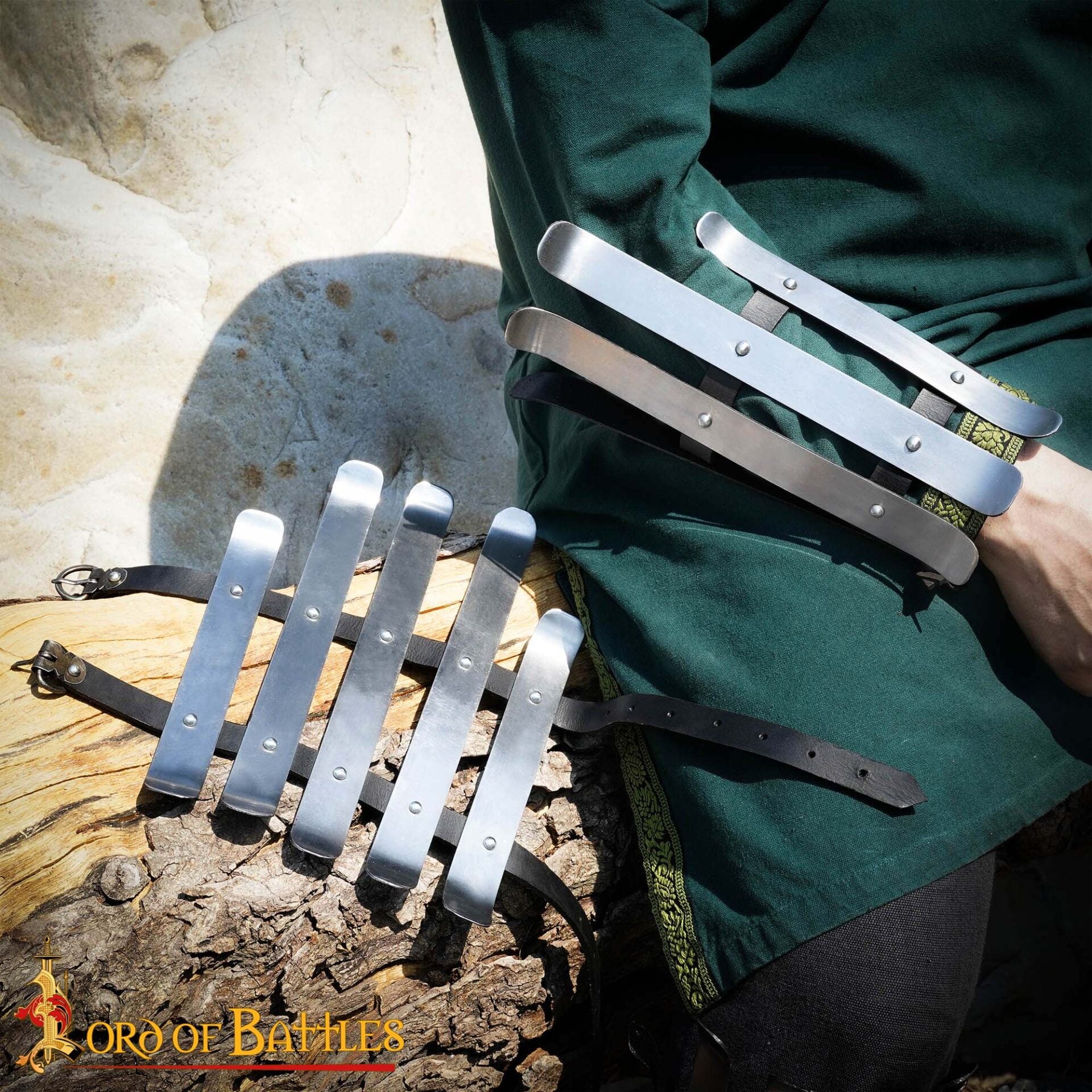 Brazales vikingos splinted Valsgärde, calibre 16 - imagen 5