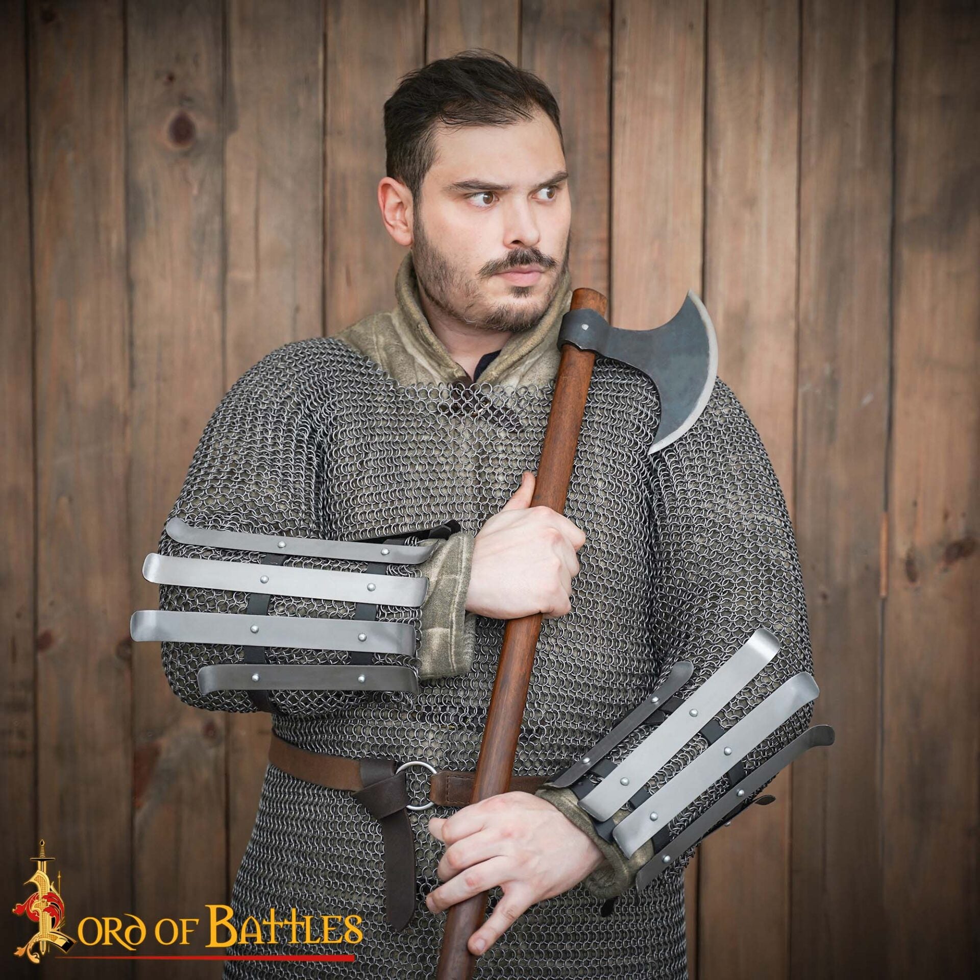Brazales vikingos splinted Valsgärde, calibre 16