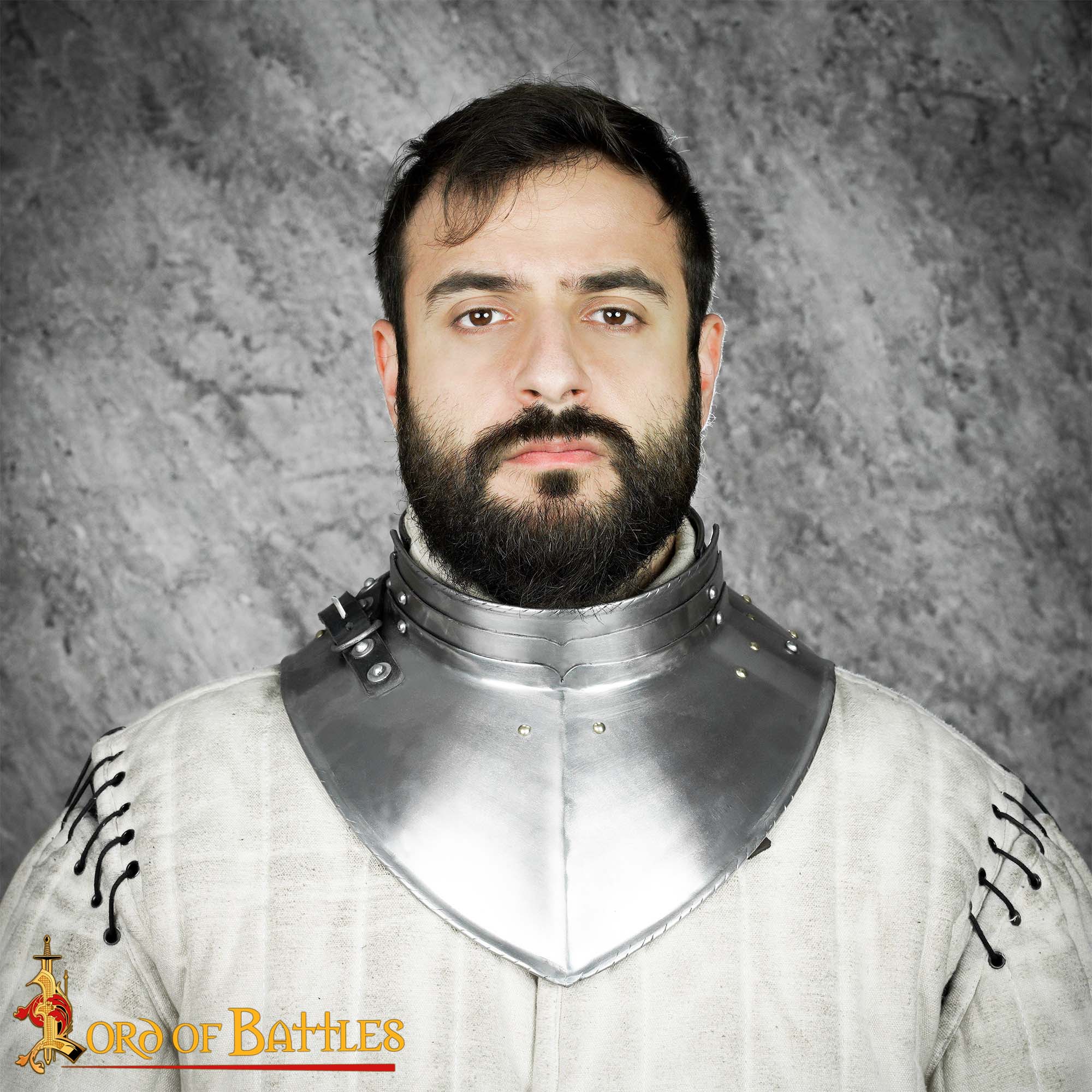 Imagen única de: Elegante Garrote Medieval de Acero Calibre 16