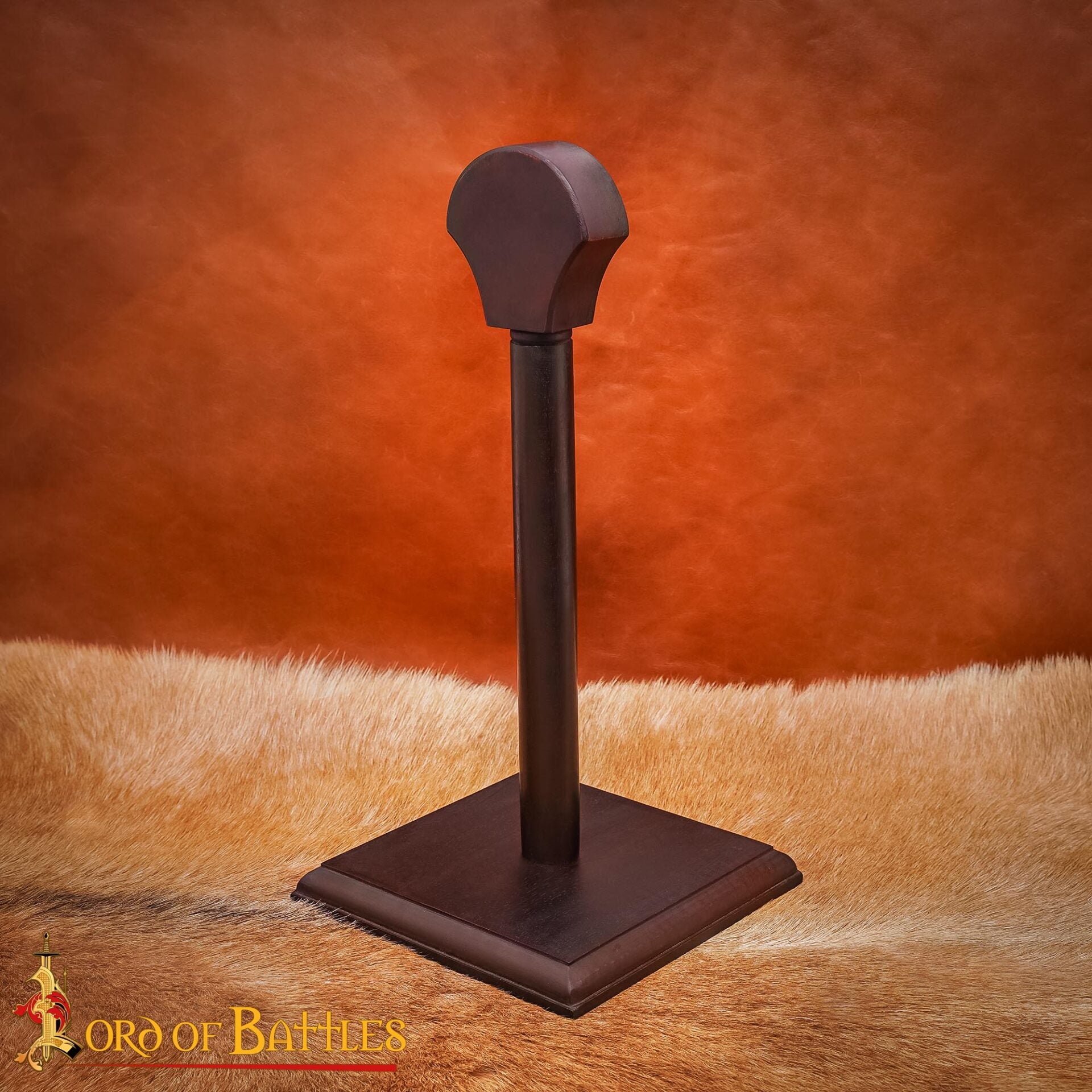 Imagen única de: Soporte para Cascos y Sombreros de Madera Auténtica