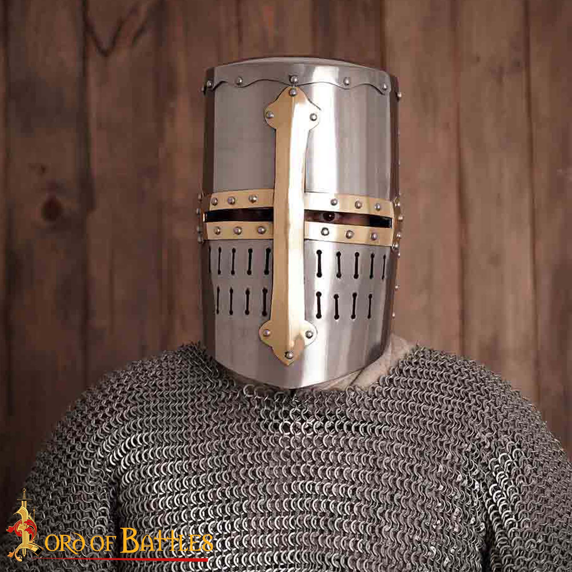 Imagen única de: Gran Yelmo / Yelmo de Olla del Siglo Xiii, Calibre 16