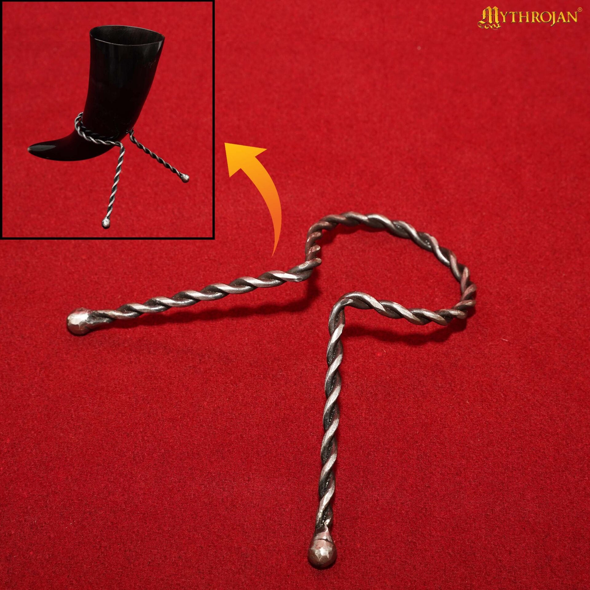 Imagen única de: Soporte para cuerno - estilo vikingo y céltico