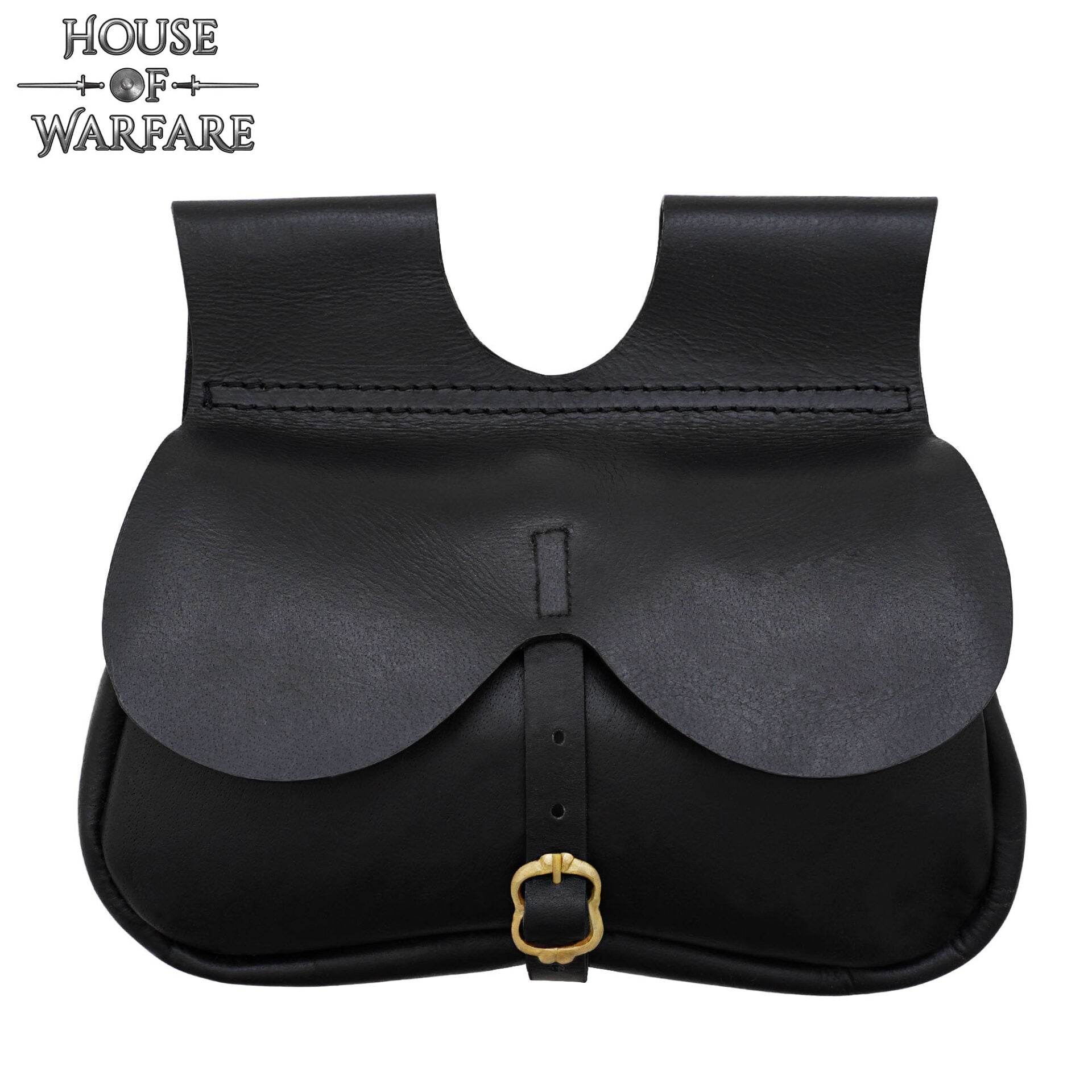 Imagen única de: Riñonera Medieval Tardía de Cuero Auténtico