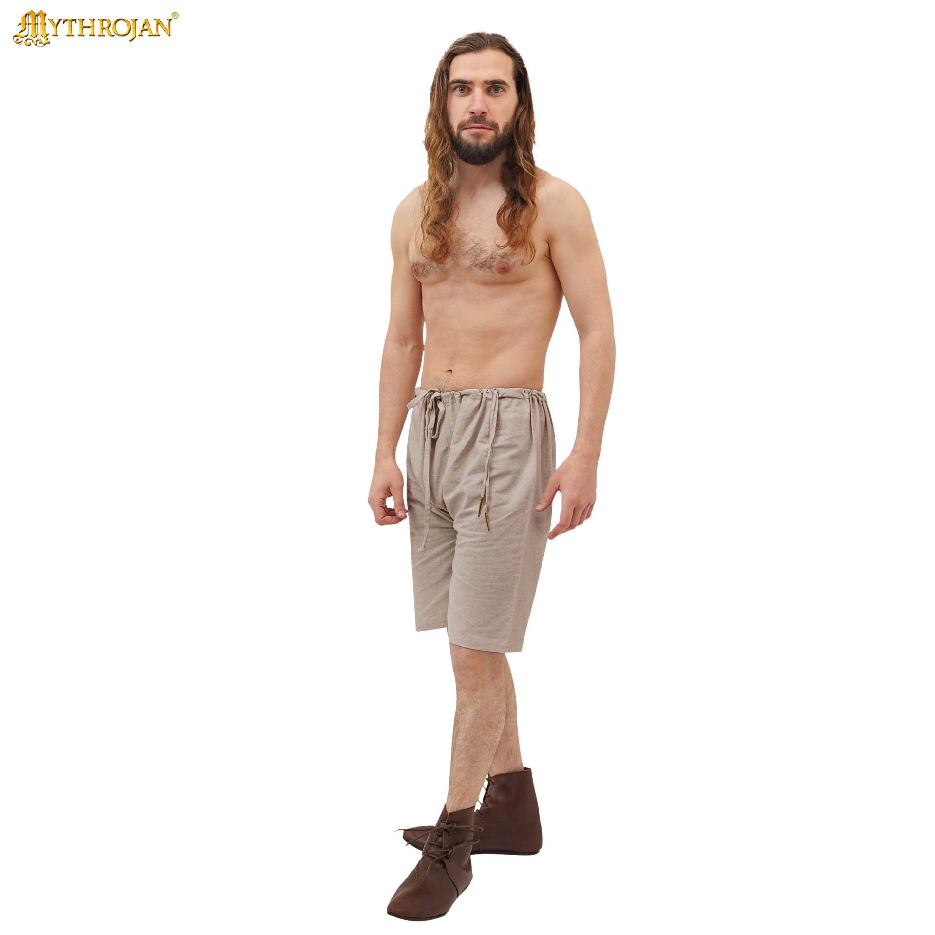 Calzones medievales de lino — Ropa interior histórica para hombre - imagen 11