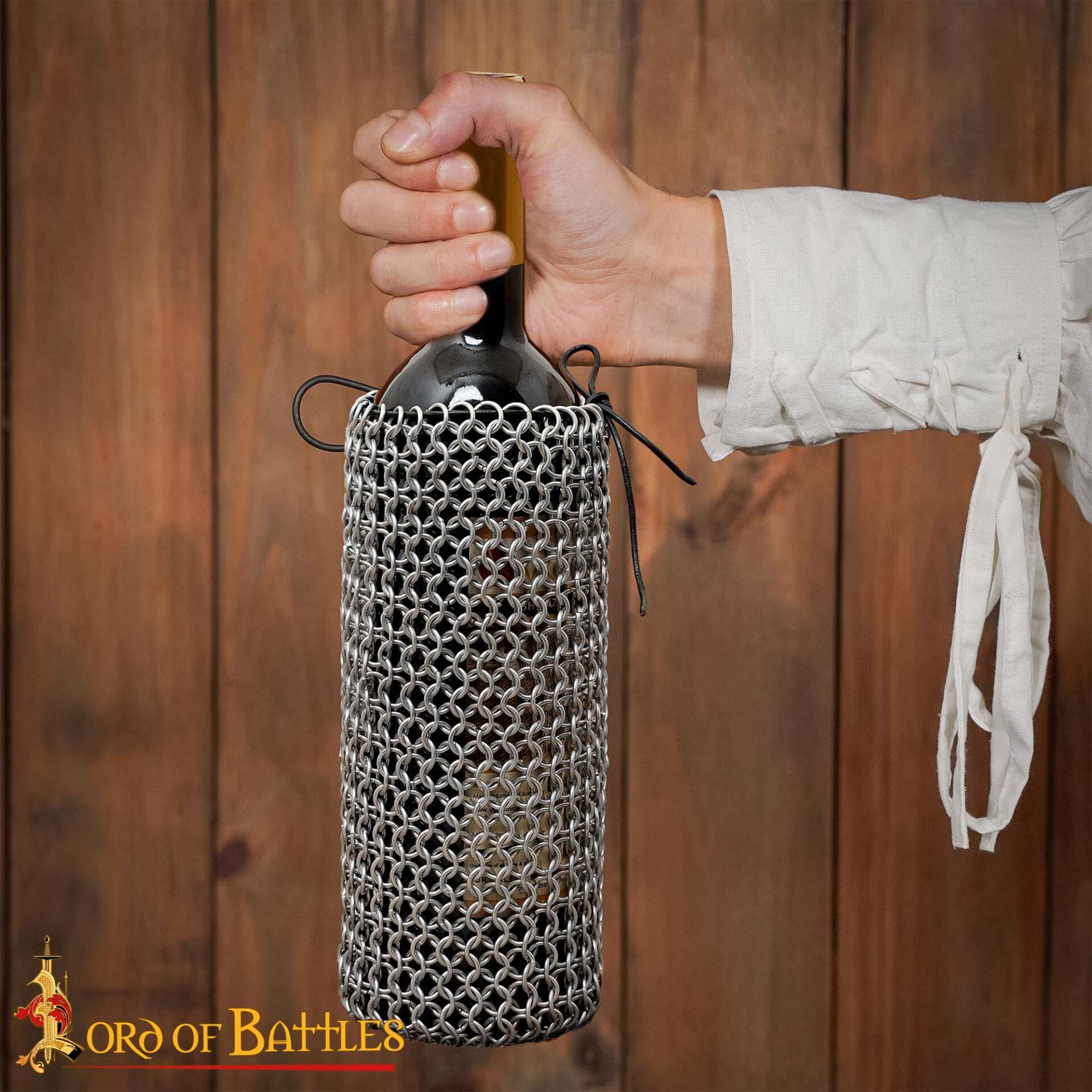 Imagen única de: Funda de malla para botella (8 mm) — para LARP, cosplay y recreación - imagen 5