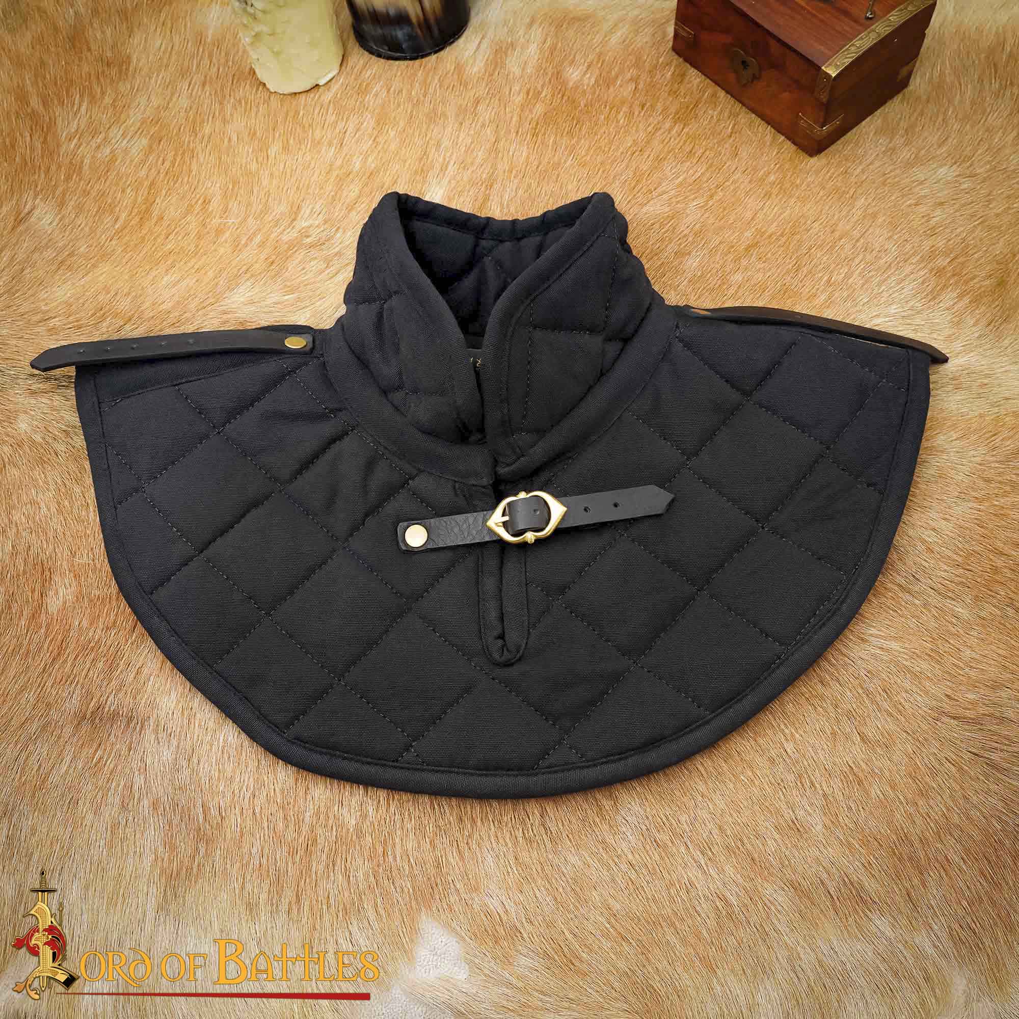 Collar acolchado medieval para armadura - imagen 15