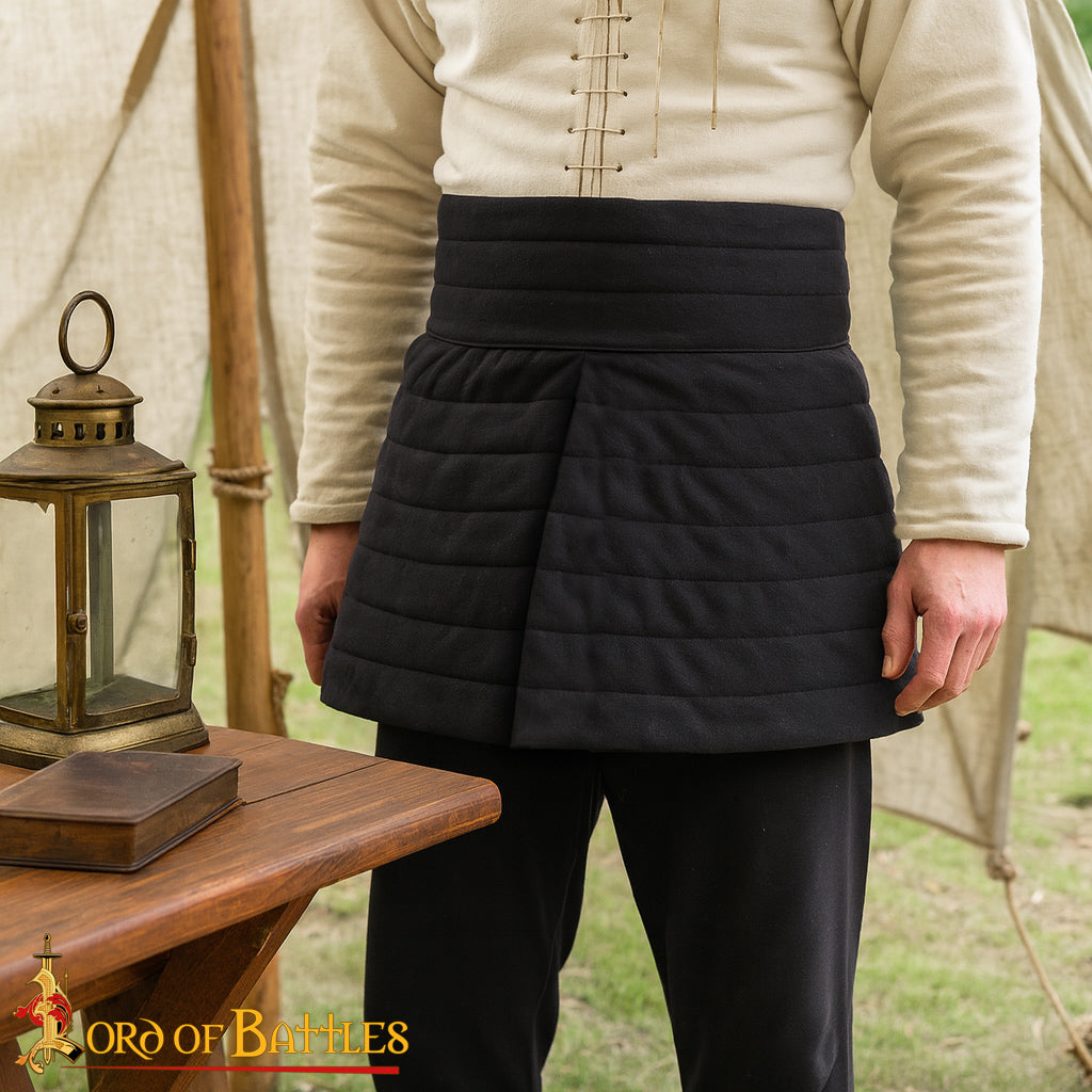 Falda gambesón acolchada para muslos — HEMA y LARP - imagen 2