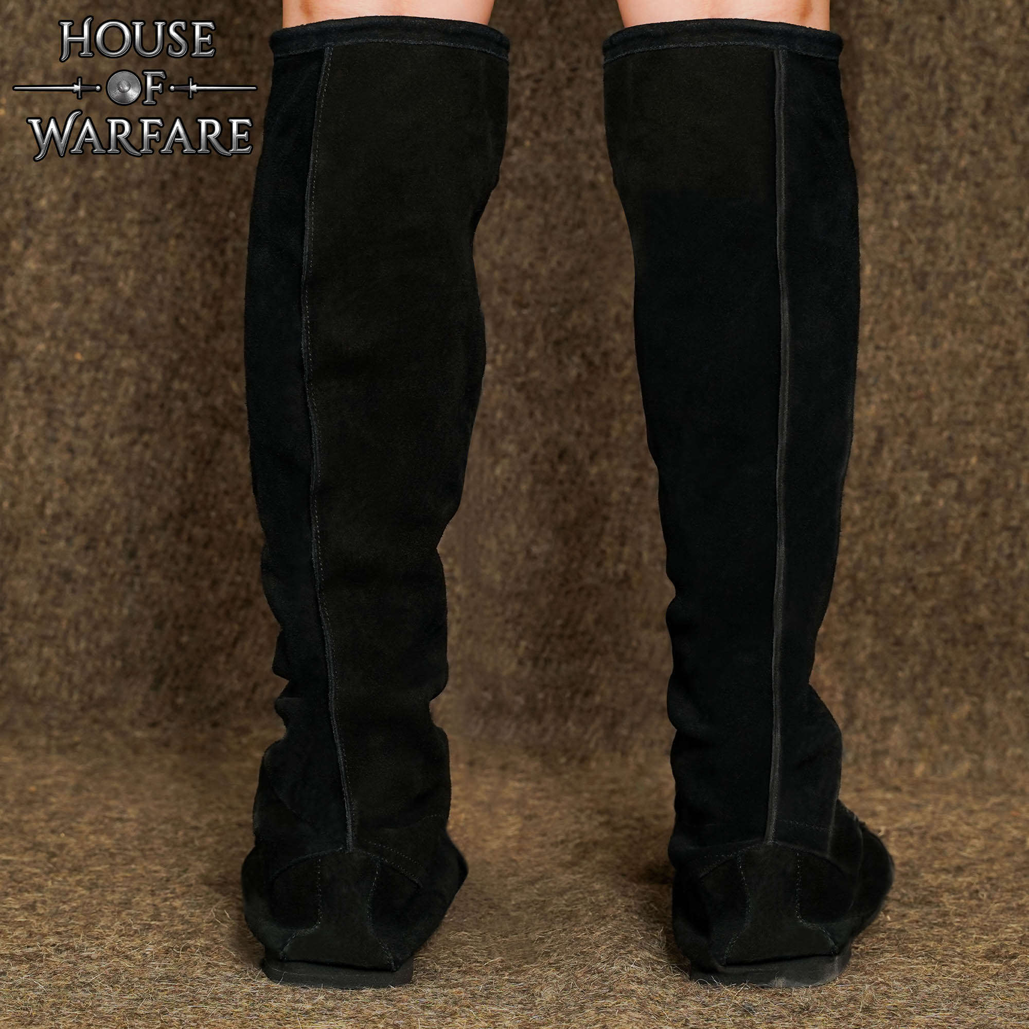 Botas medievales largas de ante (siglos IX–XV) - imagen 17