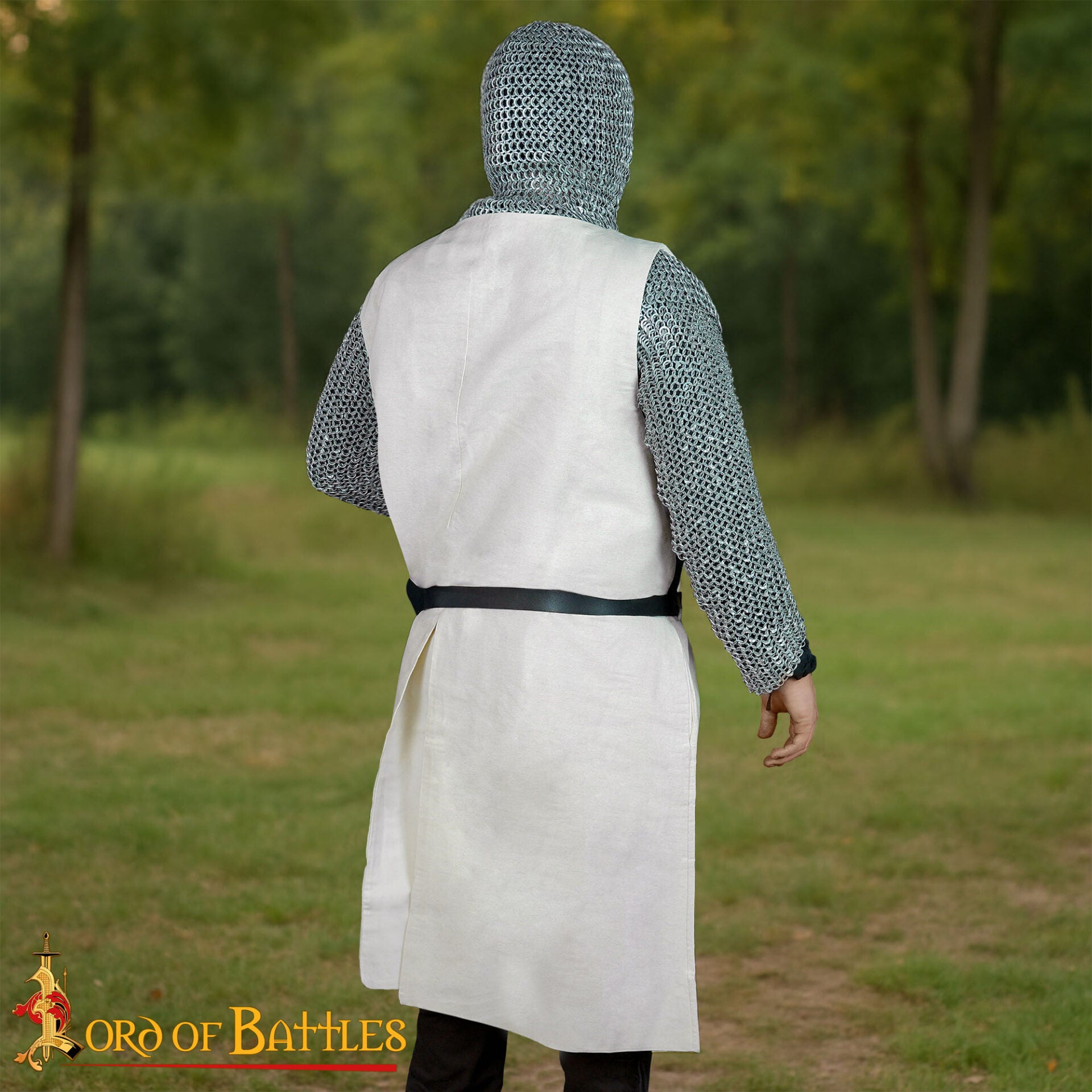 Surcot Teutónico con Cruz Negra (Tabardo medieval) - imagen 5