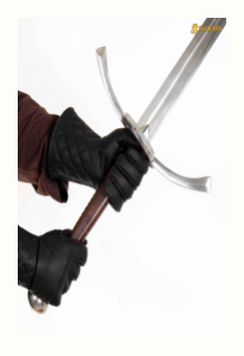 Guantes Acolchados de Cuero para Combate HEMA y LARP
