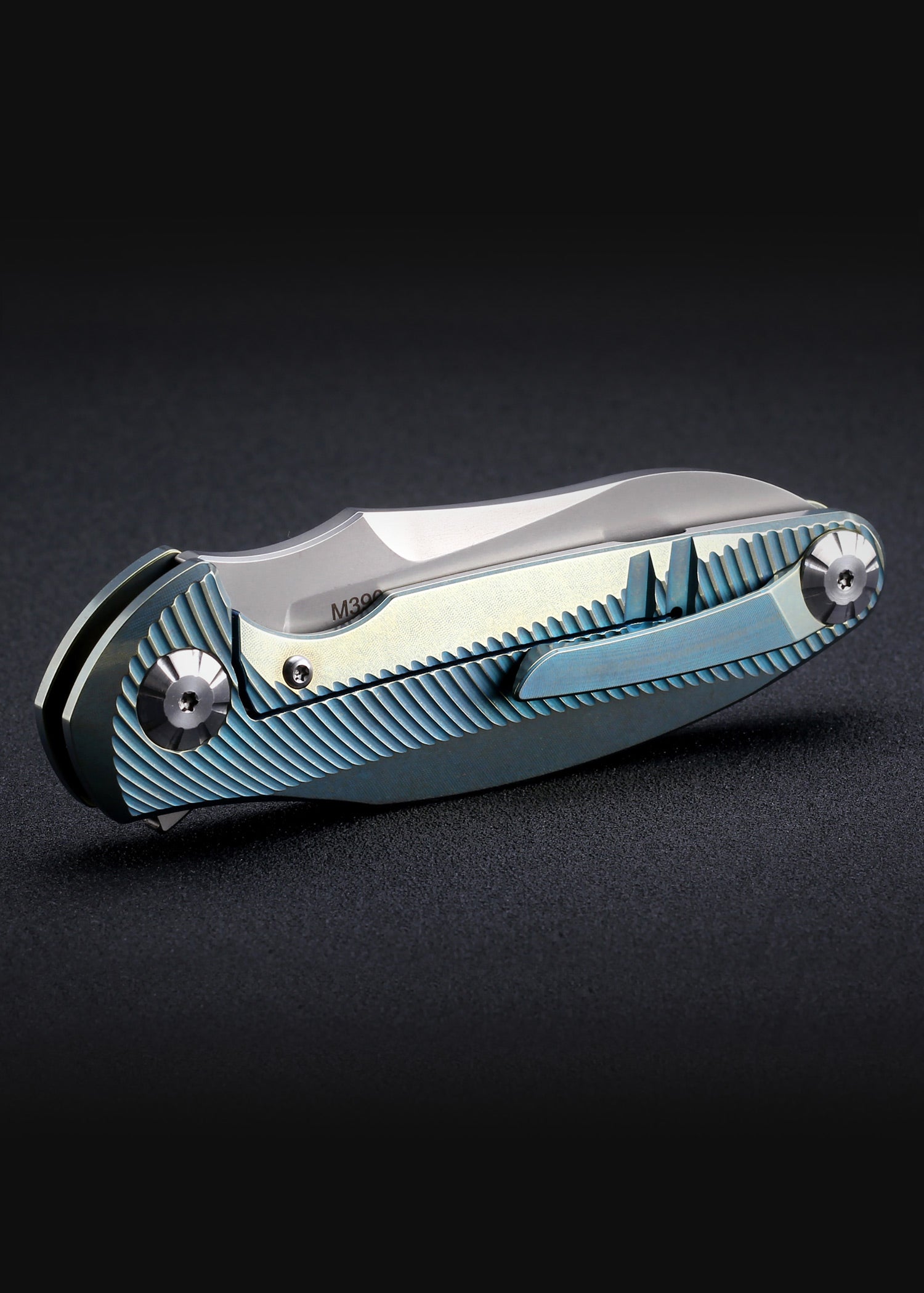 Imagen única de: Navaja De Bolsillo Rikeknife 1503-Gb Oro/azul