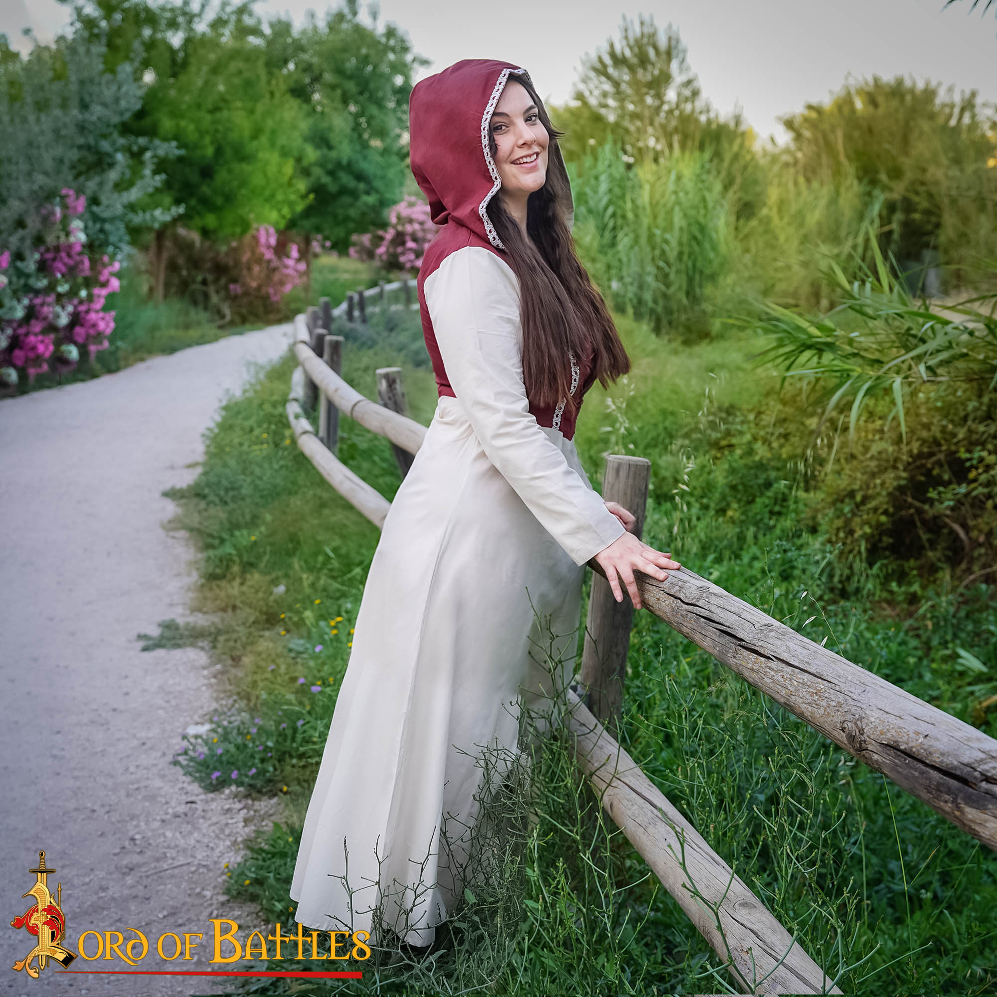 Vestido medieval de algodón 'Maiden' - imagen 5