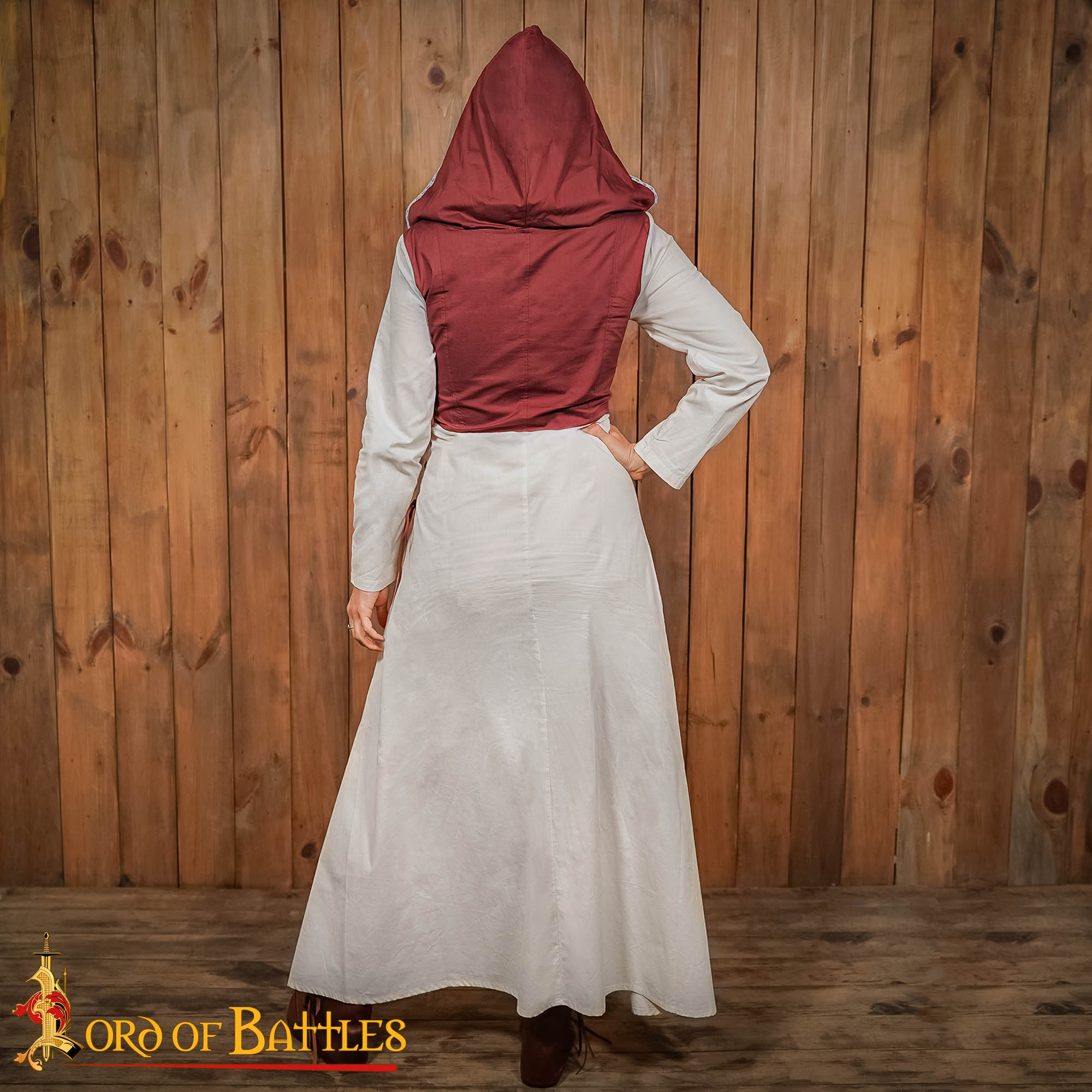 Vestido medieval de algodón 'Maiden' - imagen 6